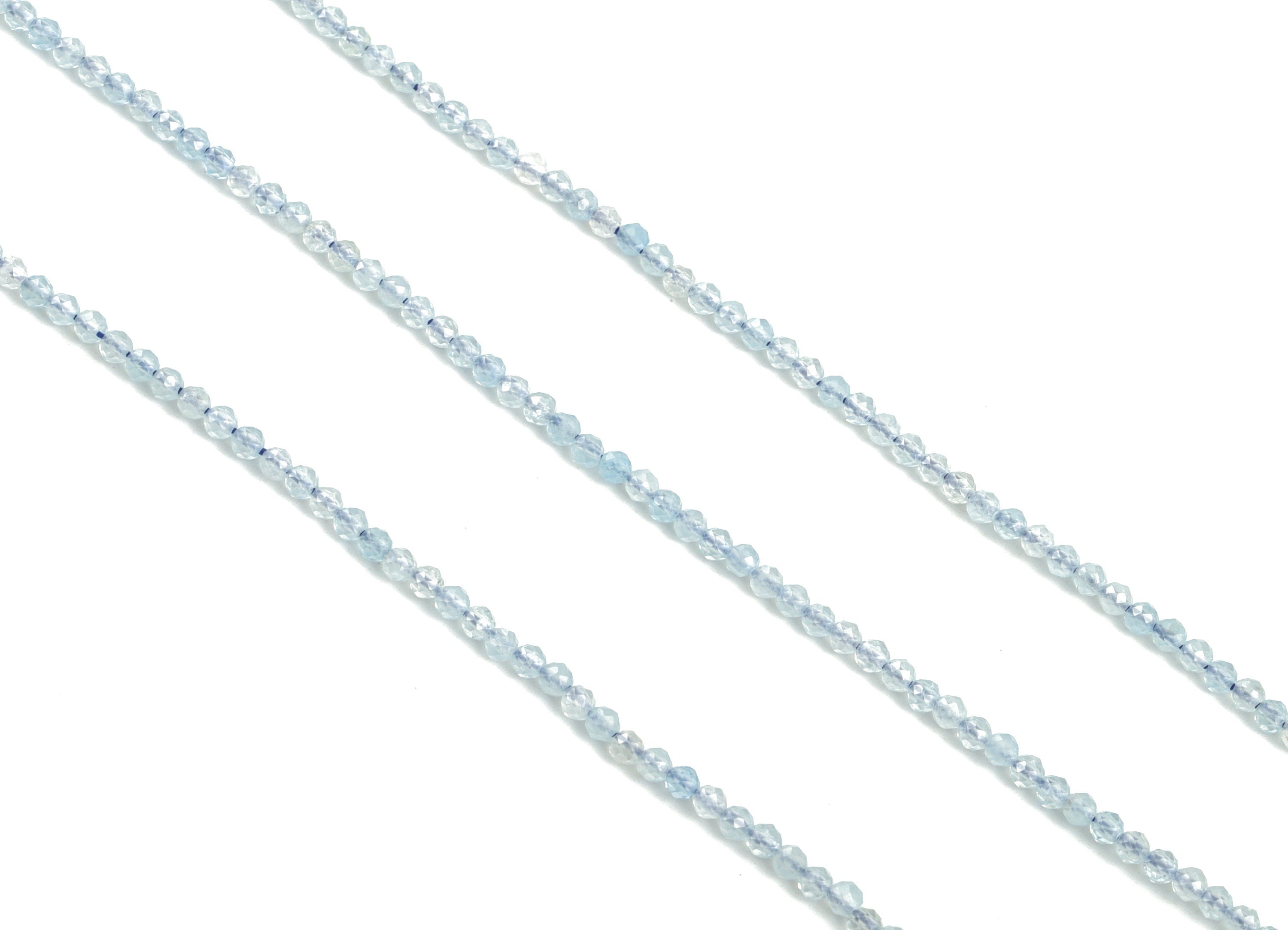 Apatite Round Beads 2mm - 15.5 inch - Faceted Round Gemstone Beads - Natural Stone Beads - 2x2mm - NS1215 - DOMEDBAZAAR