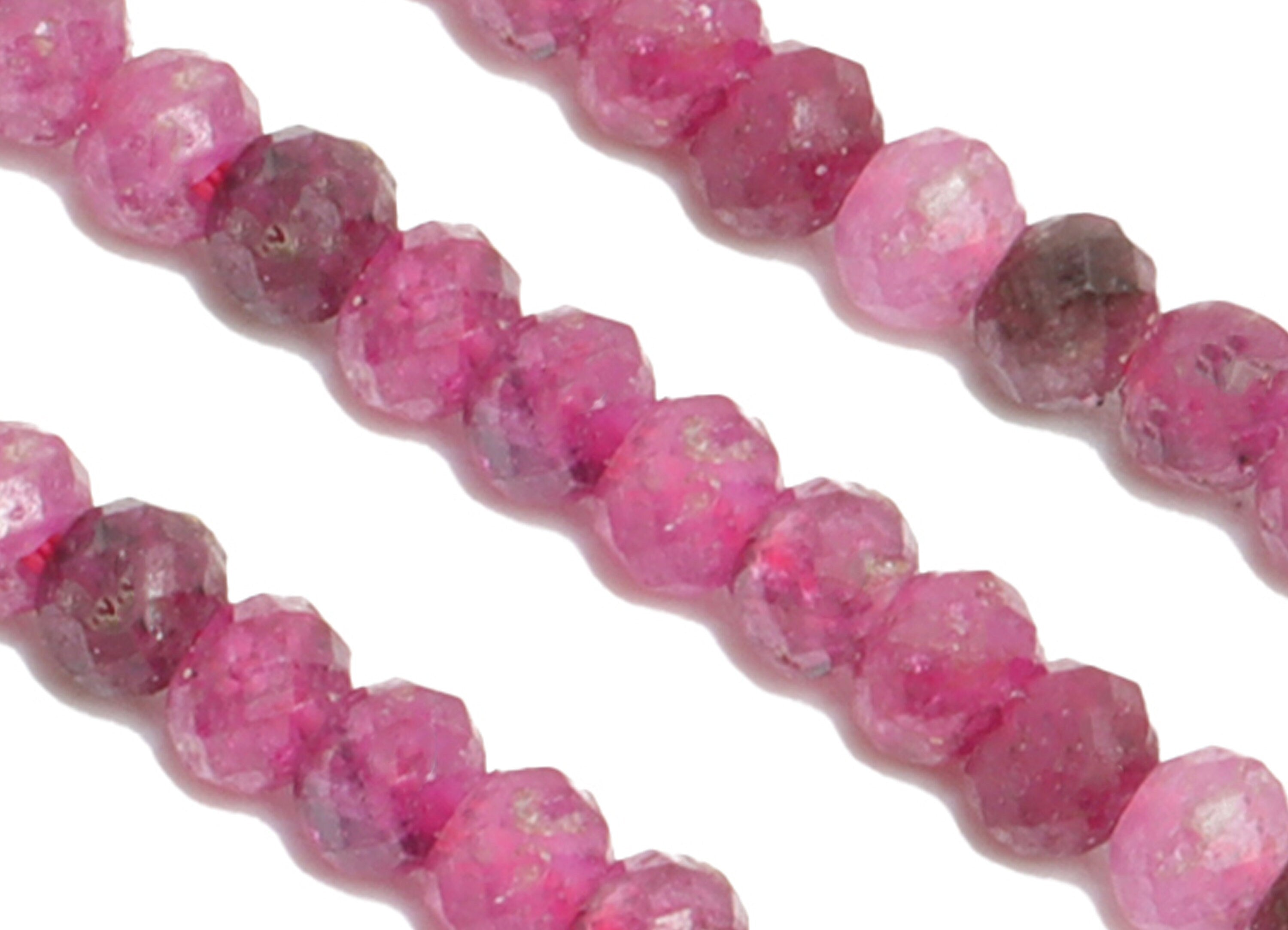 2.7mm Ruby Round Beads - Gemstone Purple Ruby Beads - 15.5 "/ Strand Faceted Round Beads - Natural Stone Crystal -Jewelry making- NS2085 - DOMEDBAZAAR