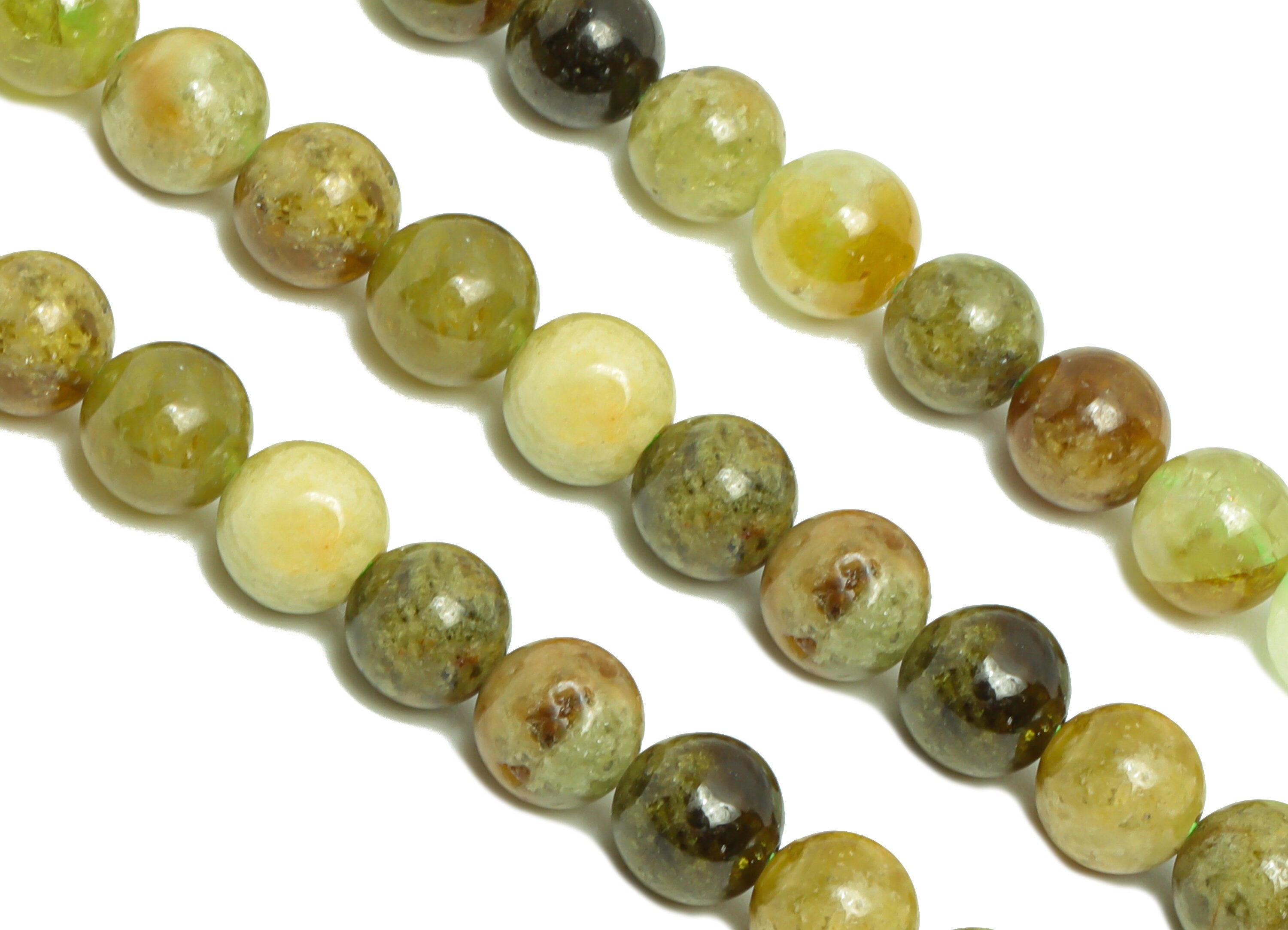 6mm Mozambique Garnet Round Beads - Natural Stone Beads - Gemstone Mozambique Garnet - 15.5 "/ Strand Round Beads - Crystal Beads - NS2066 - DOMEDBAZAAR