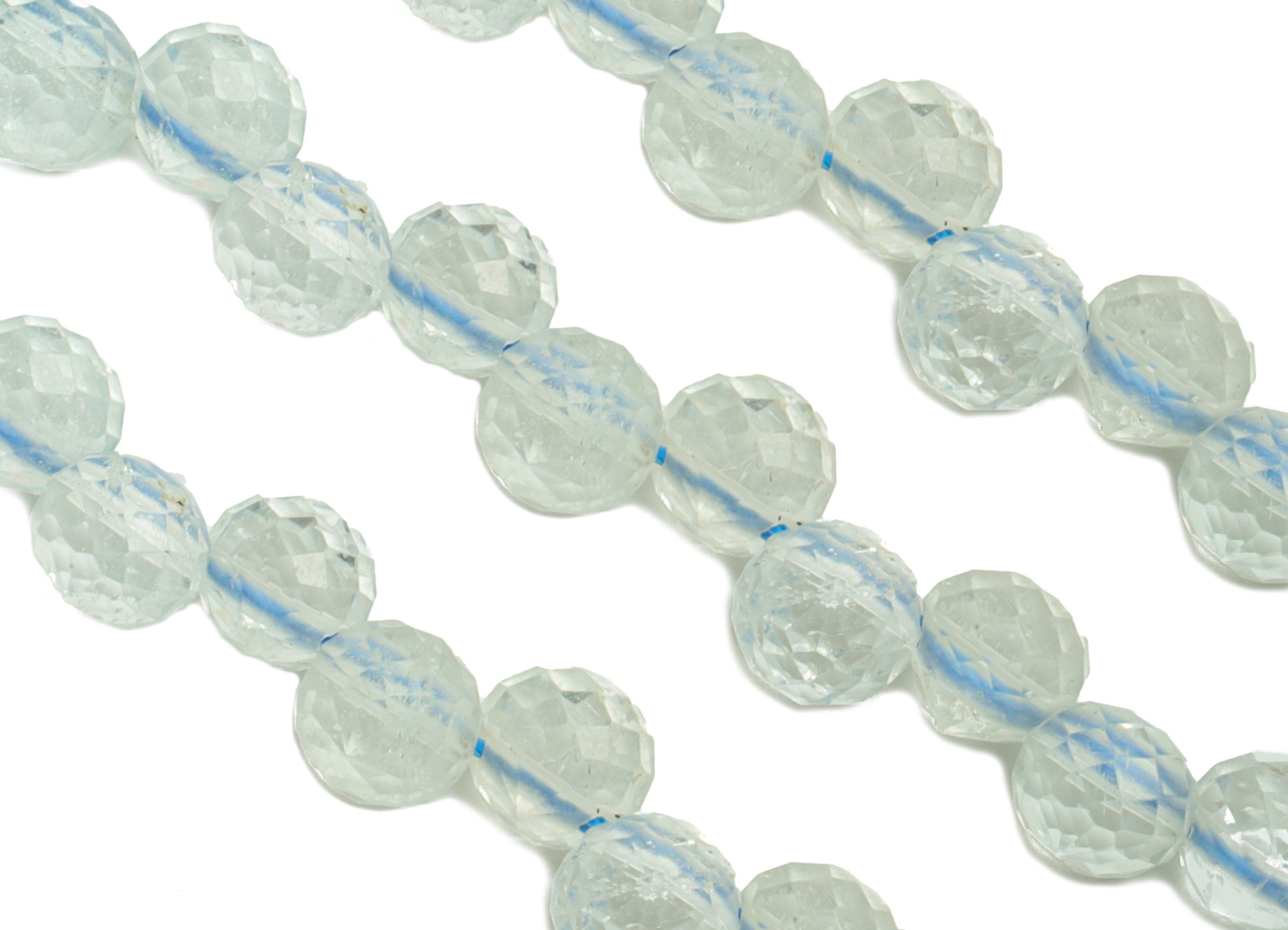 5.3mm Topaz Round Beads - Crystal Beads -Gemstone Topaz Beads - 15.5 "/ Strand Textured Round Beads - Natural Crystal Beads - NS2029 - DOMEDBAZAAR