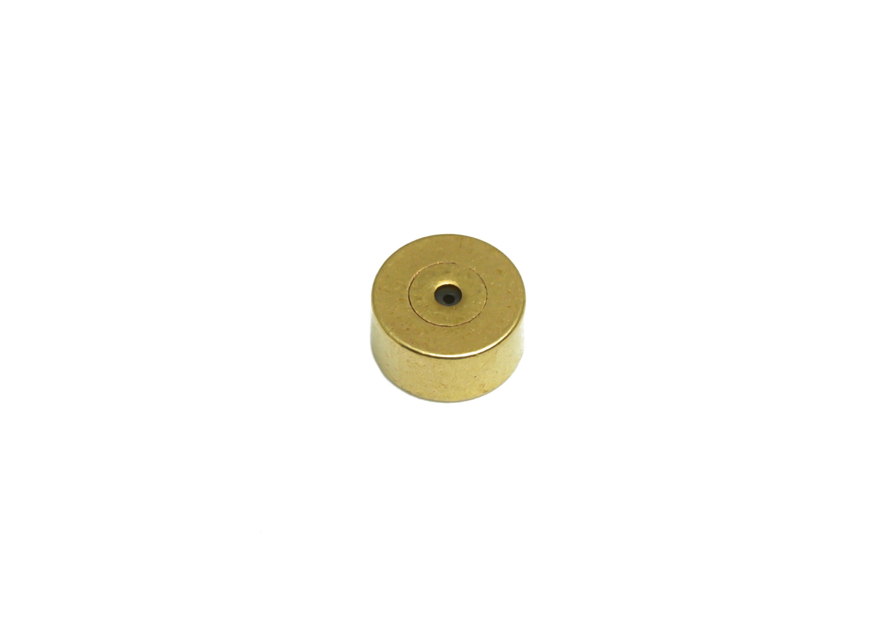 Brass Ball Earring Back - Brass Cylinder Earring Back Stopper - Earring Post Nuts Stopper - Rubber Earring Back - 6x6x3mm - PP10128 - DOMEDBAZAAR