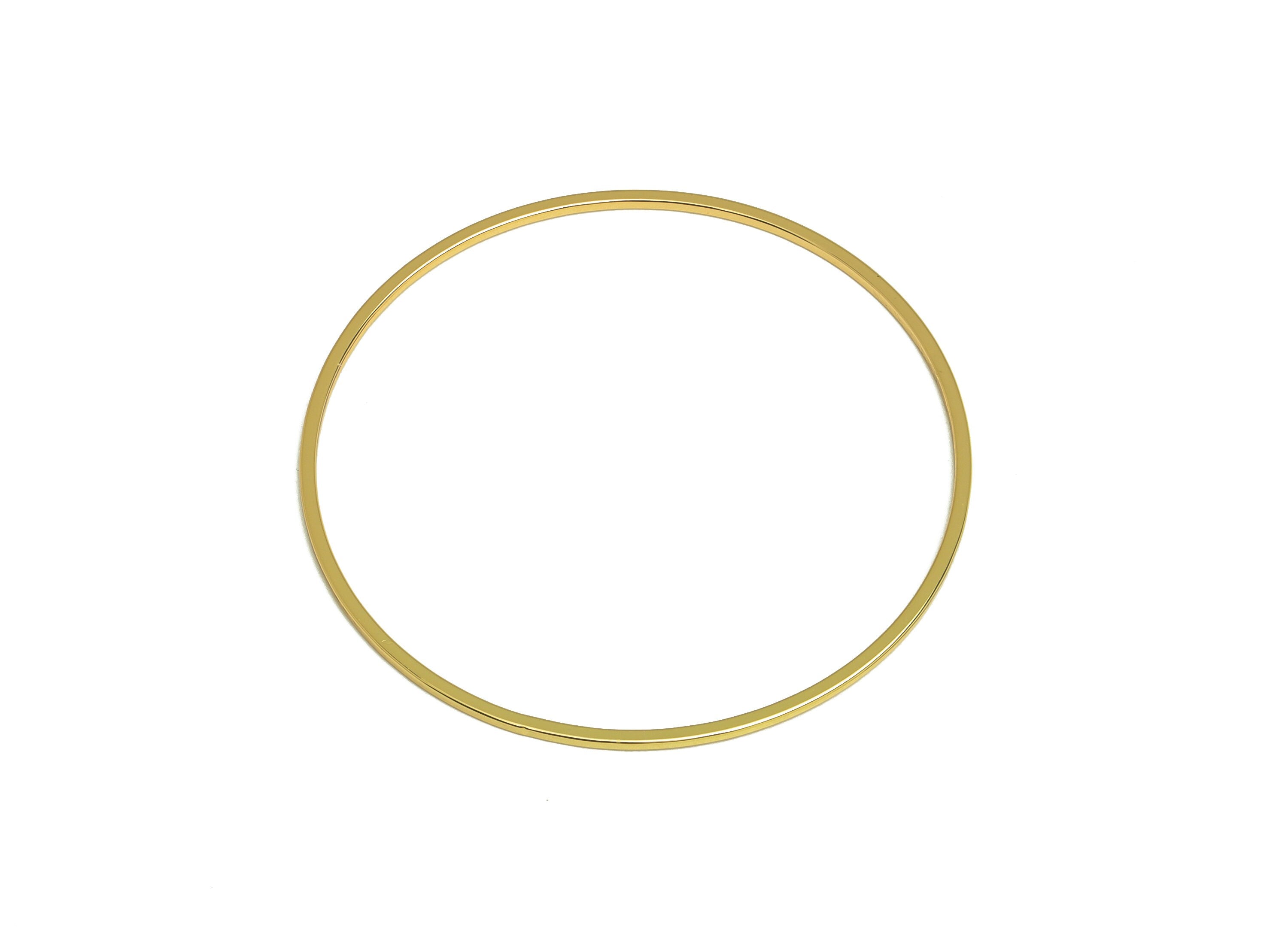 Brass Round Earring Charm - Raw Brass Circle Earring Charm - Brass Circle Connector - Kc Gold Tone Plating Connector - 40x40x0.9mm - PP10461 - DOMEDBAZAAR
