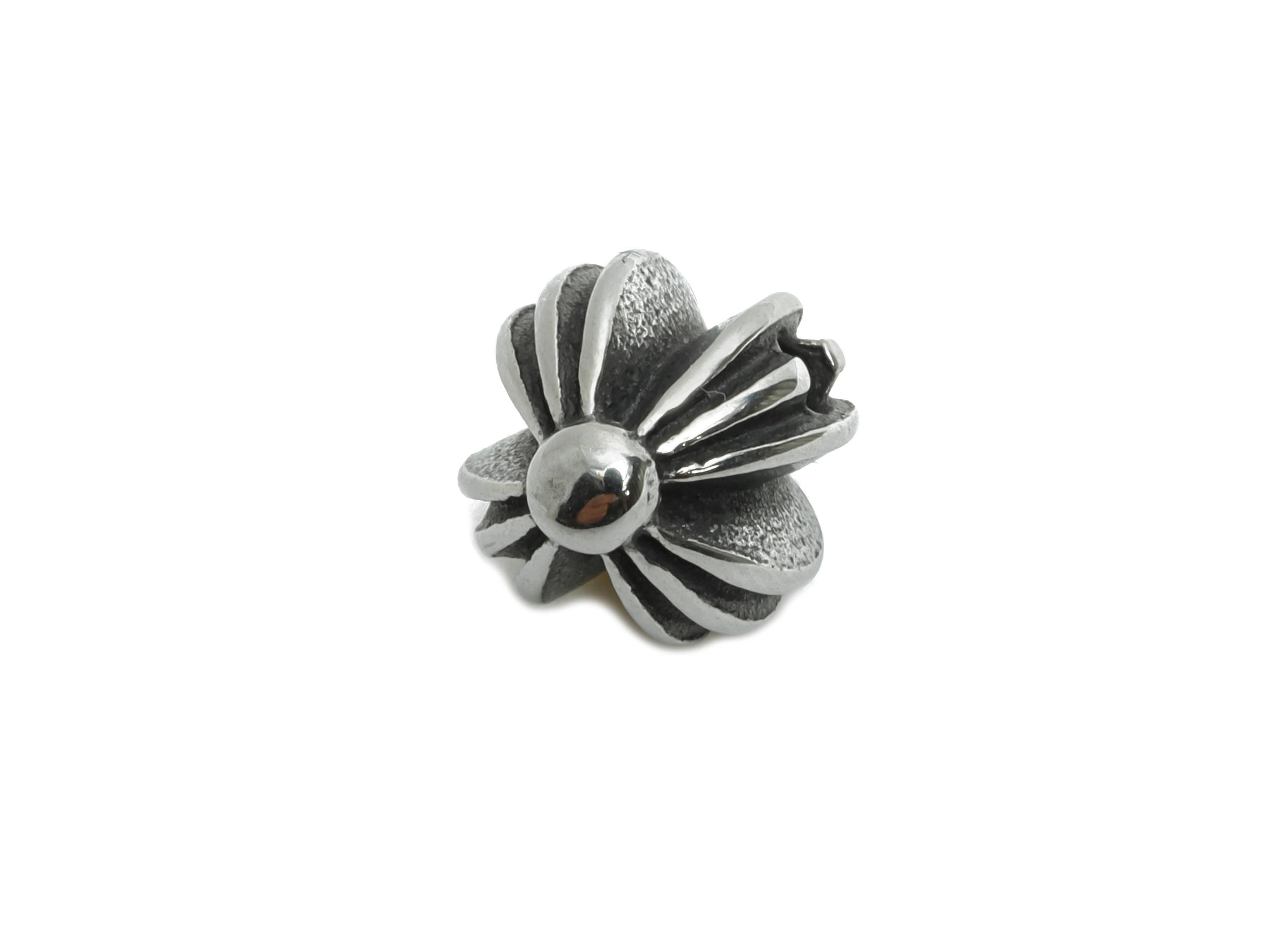 Stainless Steel Carved Beads - Spacer Bead for Bracelet - Antique Style Spacer Beads - Vintage Inspired Jewelry Bead - 12x9.56x9mm - SS1601 - DOMEDBAZAAR
