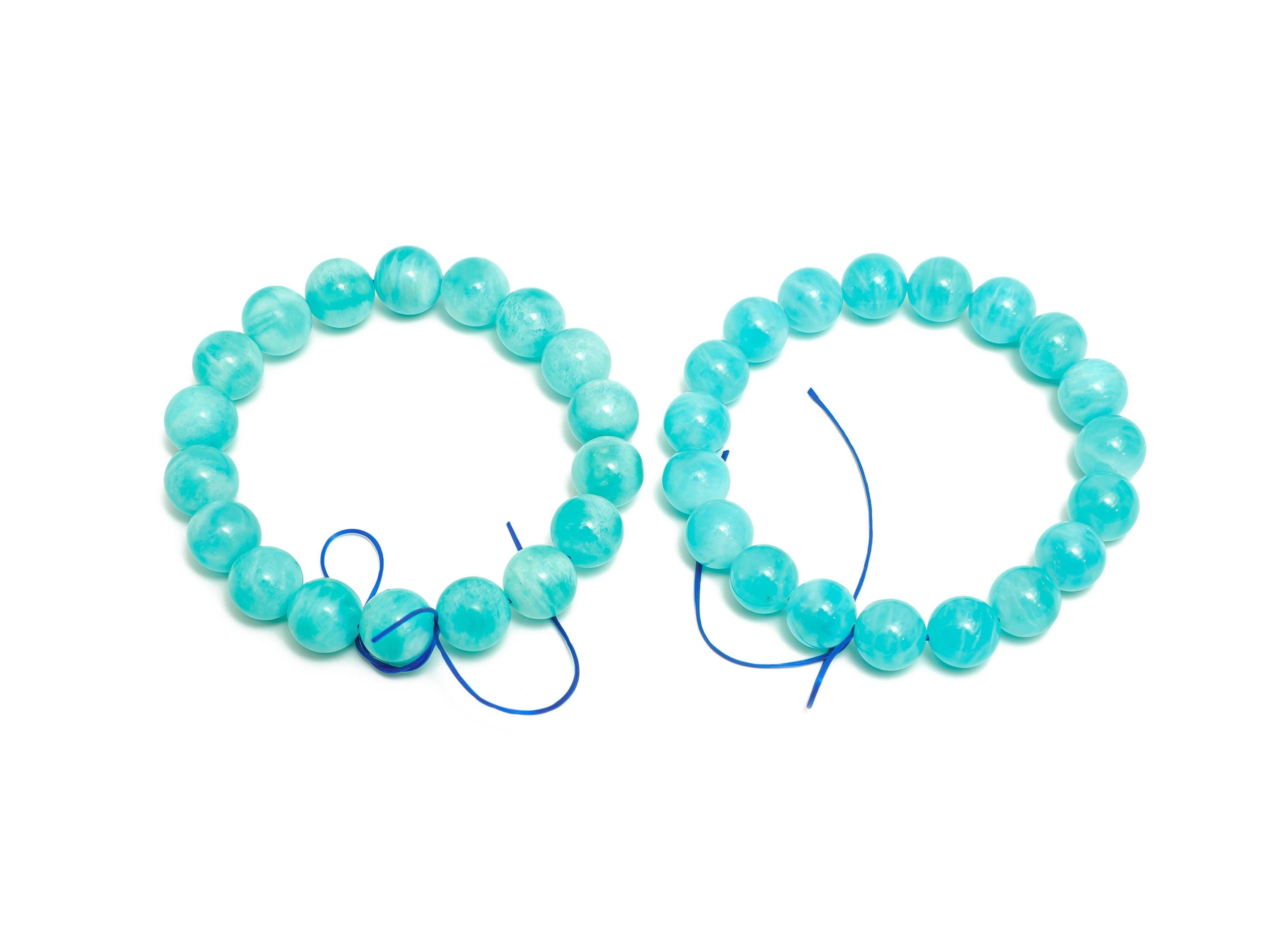 Apatite Crystal Beads - Aqua Blue Beads for Crafting - 1 Strand/18Pcs/32g Around - Calming Energy Crystal Stones Beads - 11x11x11mm - NS2864 - DOMEDBAZAAR