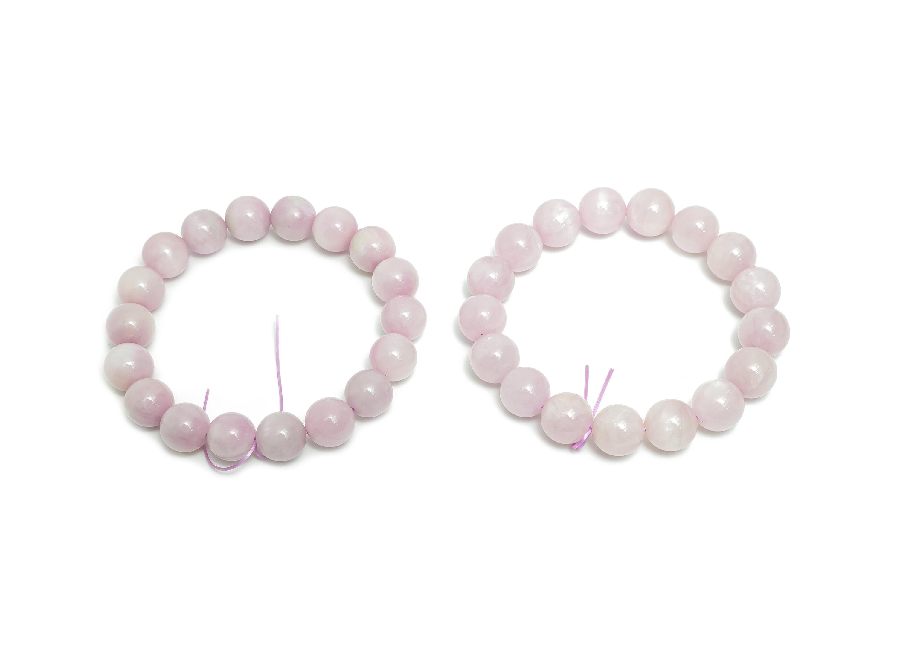 Kunzite Cyprinite Crystal Bead - Purple Bead for Crafting - 1 Strand/18Pcs/47g Around - Calming Energy Crystal Bead - 13x13x13mm - NS2865 - DOMEDBAZAAR