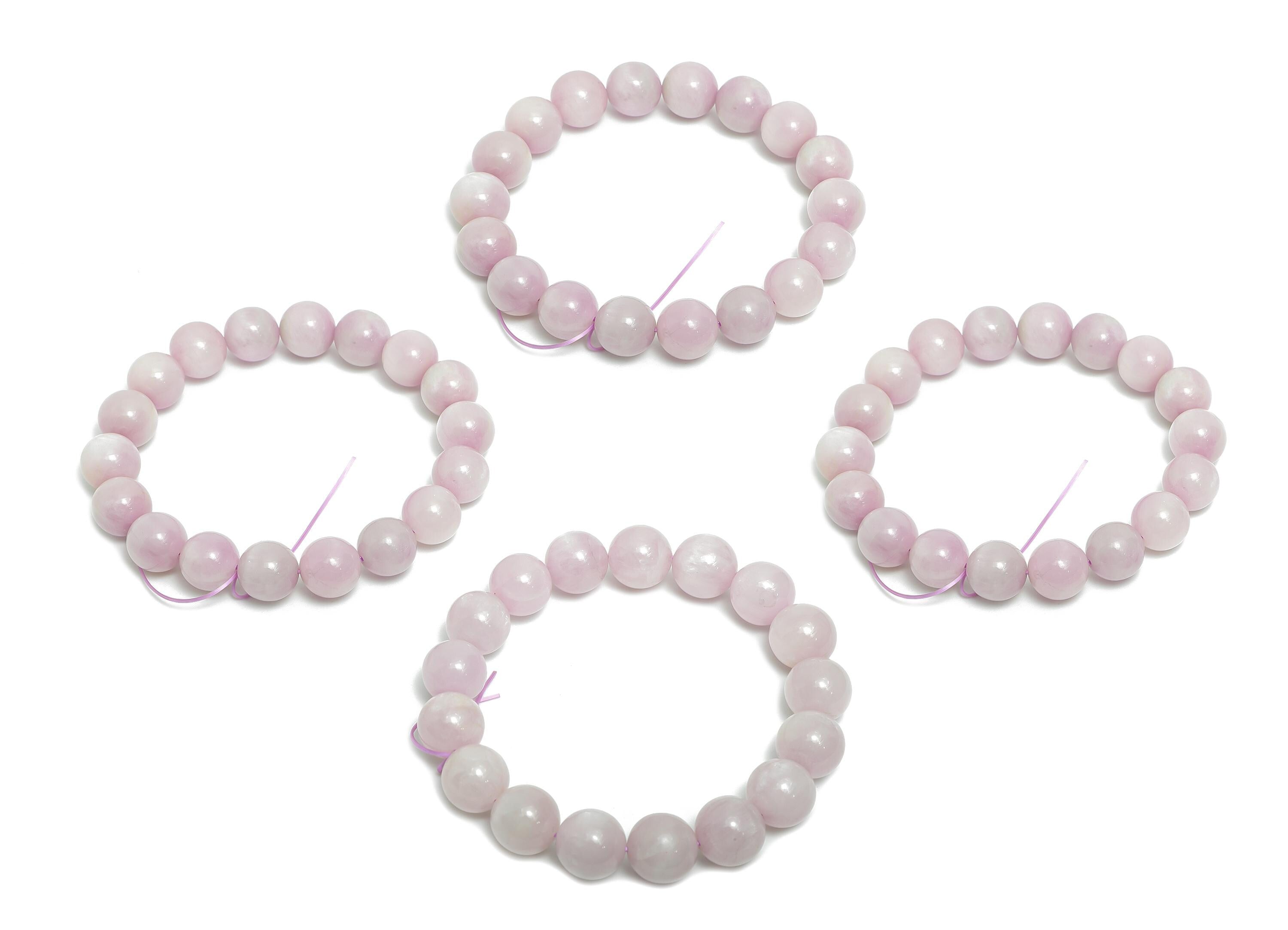 Kunzite Cyprinite Crystal Bead - Purple Bead for Crafting - 1 Strand/18Pcs/47g Around - Calming Energy Crystal Bead - 13x13x13mm - NS2865 - DOMEDBAZAAR