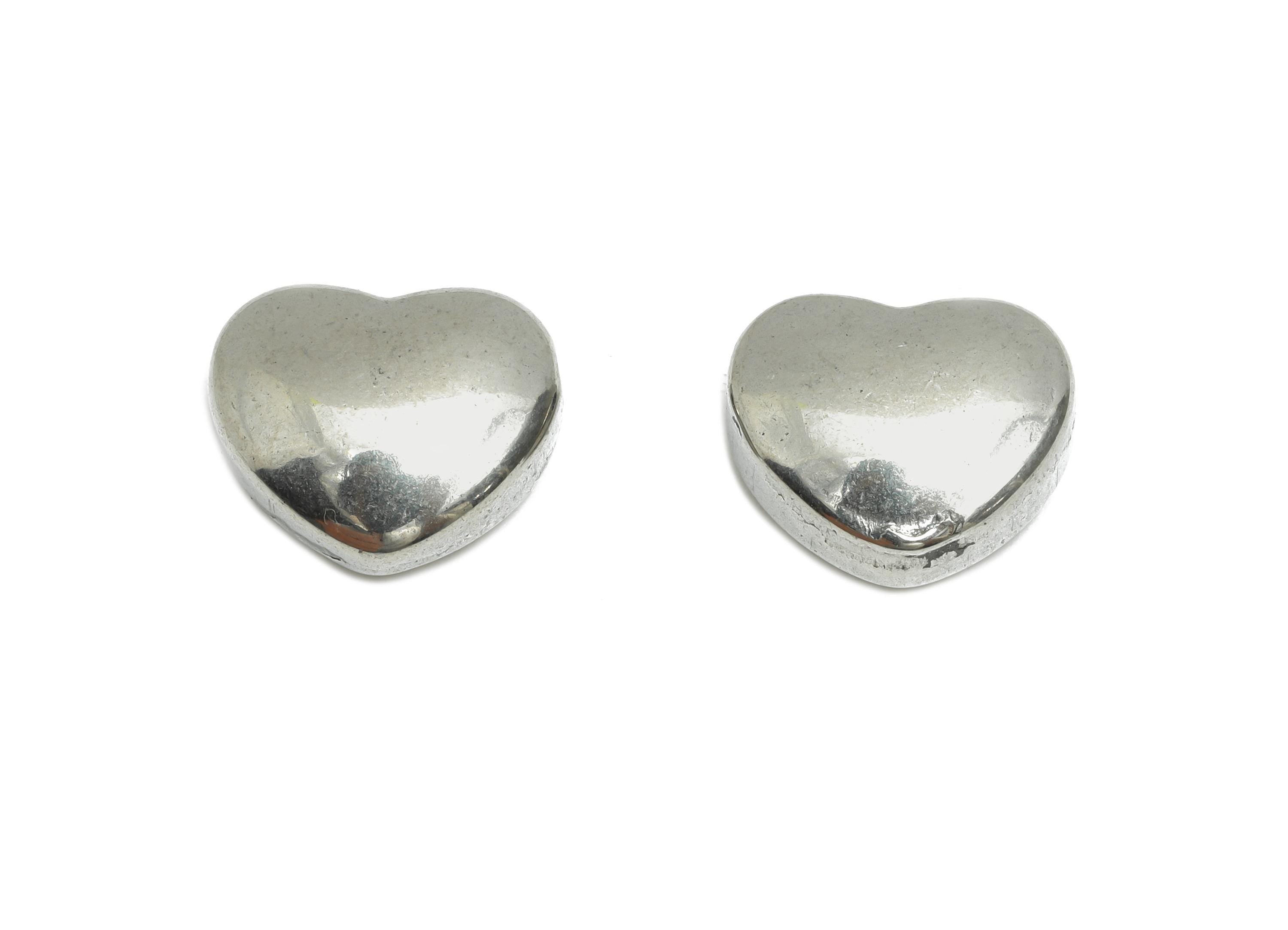 Stainless Steel Heart Bead - Sleek Silver Heart Bracelet Bead - Romantic Heart Jewelry - DIY Jewelry Accessory - 12.49x10.76x5.94mm - SS1859 - DOMEDBAZAAR