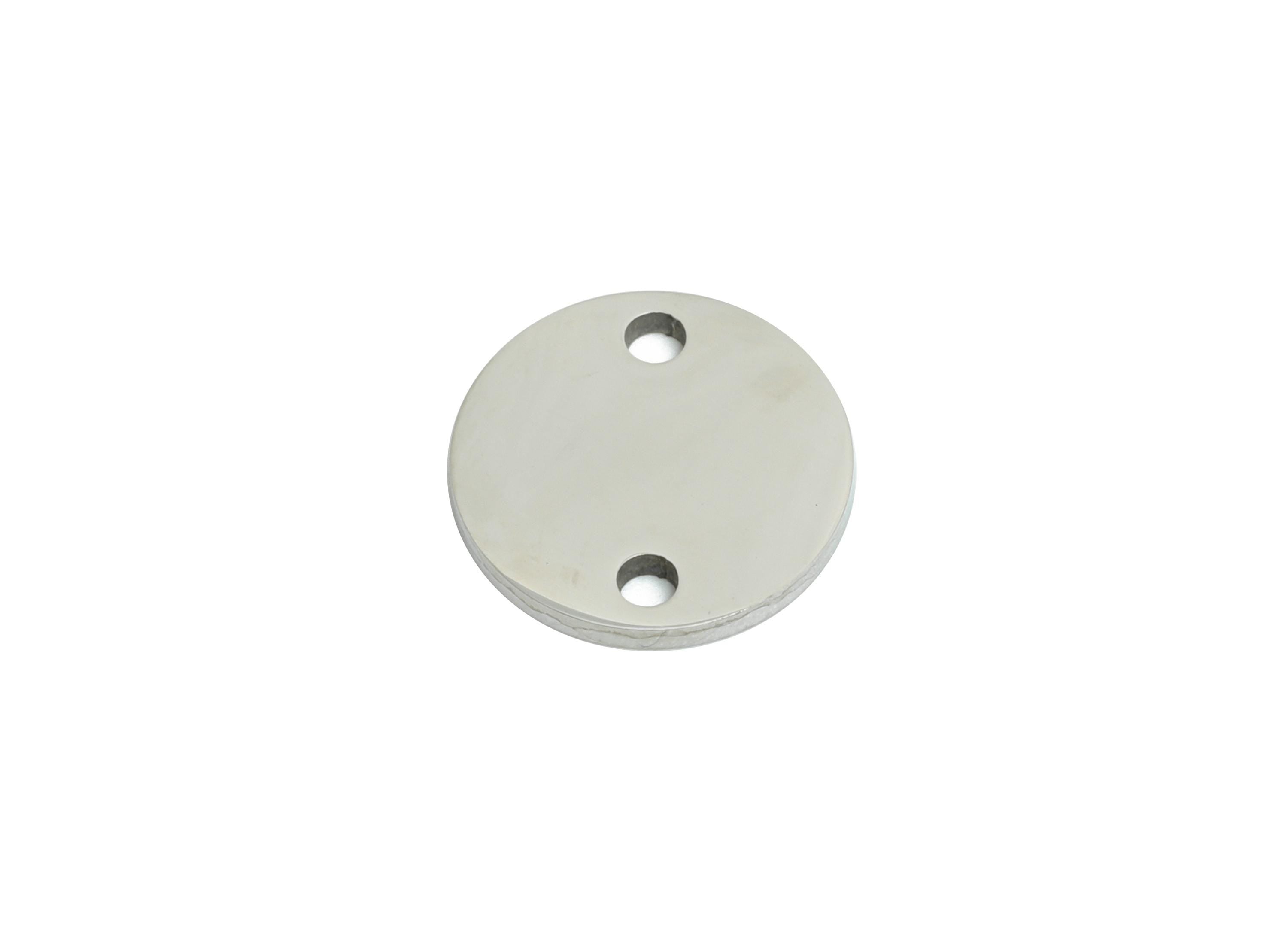 Steel Round Connector - Customizable Tiny Round Connector for DIY Jewelry - High-Quality Stainless Steel Coin Connector - 9x9x0.98mm-SS2327 - DOMEDBAZAAR