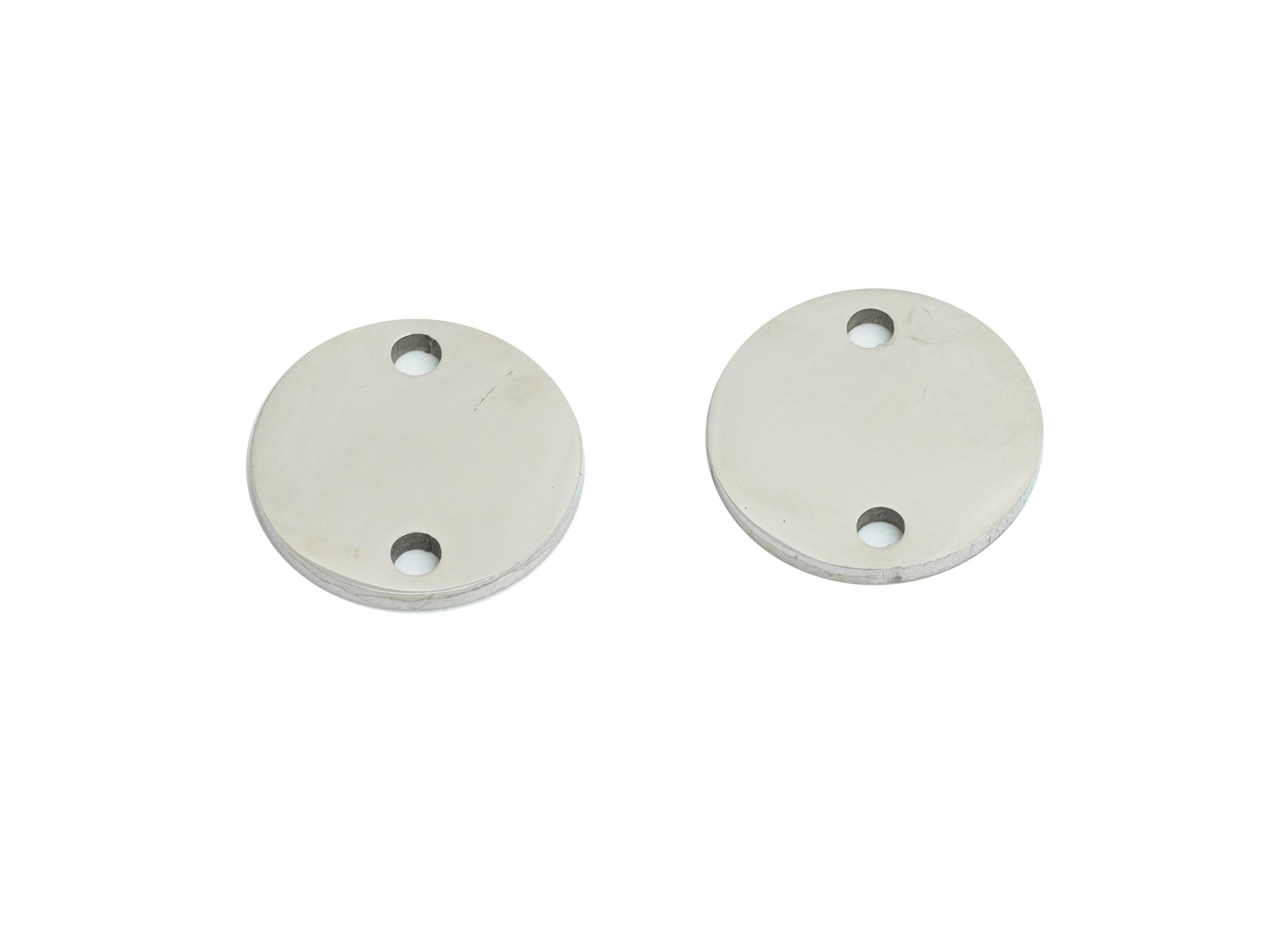 Steel Round Connector - Customizable Tiny Round Connector for DIY Jewelry - High-Quality Stainless Steel Coin Connector - 9x9x0.98mm-SS2327 - DOMEDBAZAAR