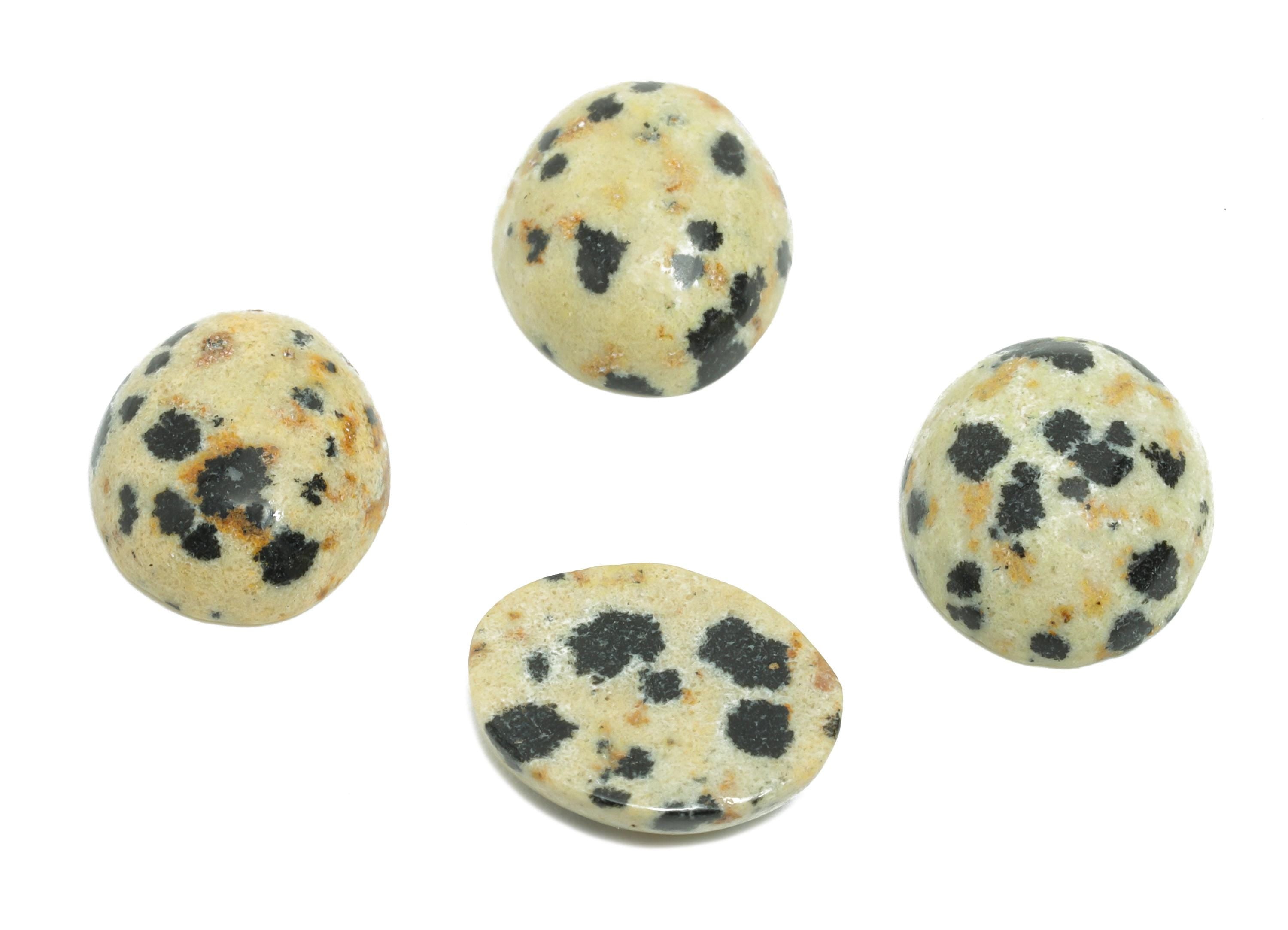 10*12mm Spot Natural Cabochon - Oval Natural Stone for Crafts - DIY Bezel Setting Stone Jewelry Supplies - Energy Healing Stone - NS2905 - DOMEDBAZAAR