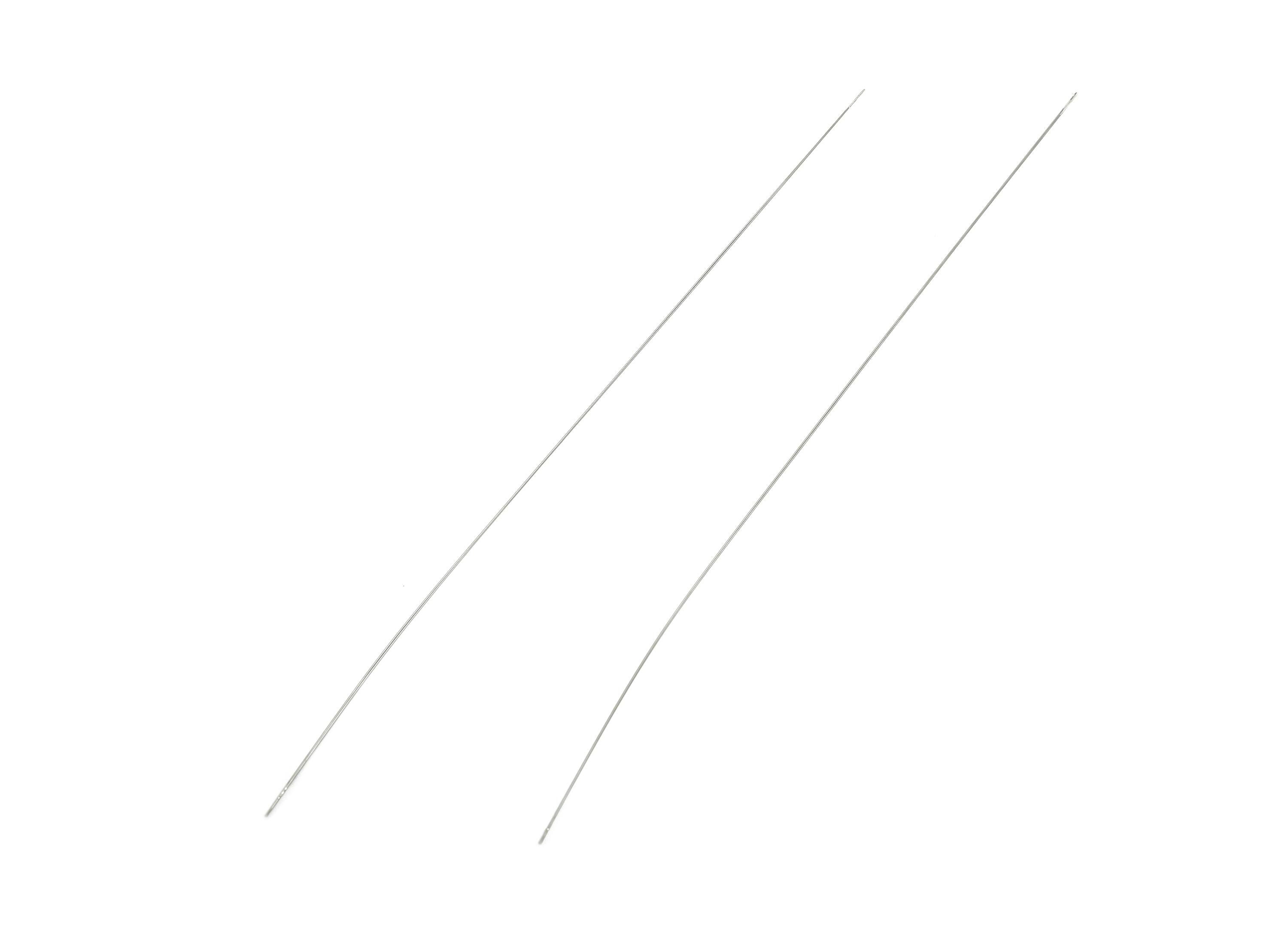 15cm Long Beading Needle - Steel Sewing Needle - Straight Stick Needle - Beading Pin for Jewelry - DIY Making for Beaded Jewelry - SS2145 - DOMEDBAZAAR