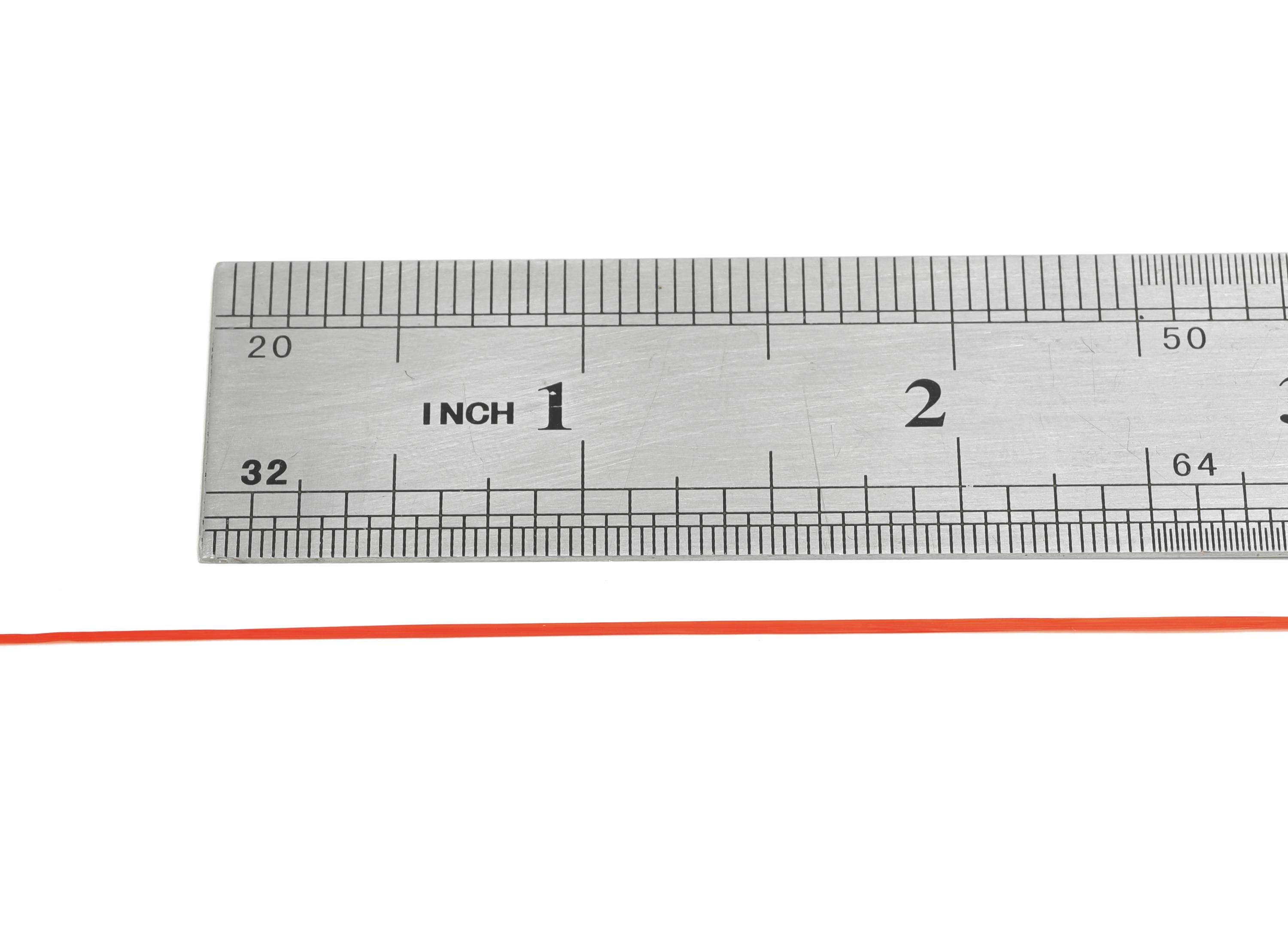0.6mm Elastic Thread - Elastic Cord for Crafts 60m/Roll - Red Beading and Jewelry Making Elastic - Elastic Sewing Craft Cord - TH1107