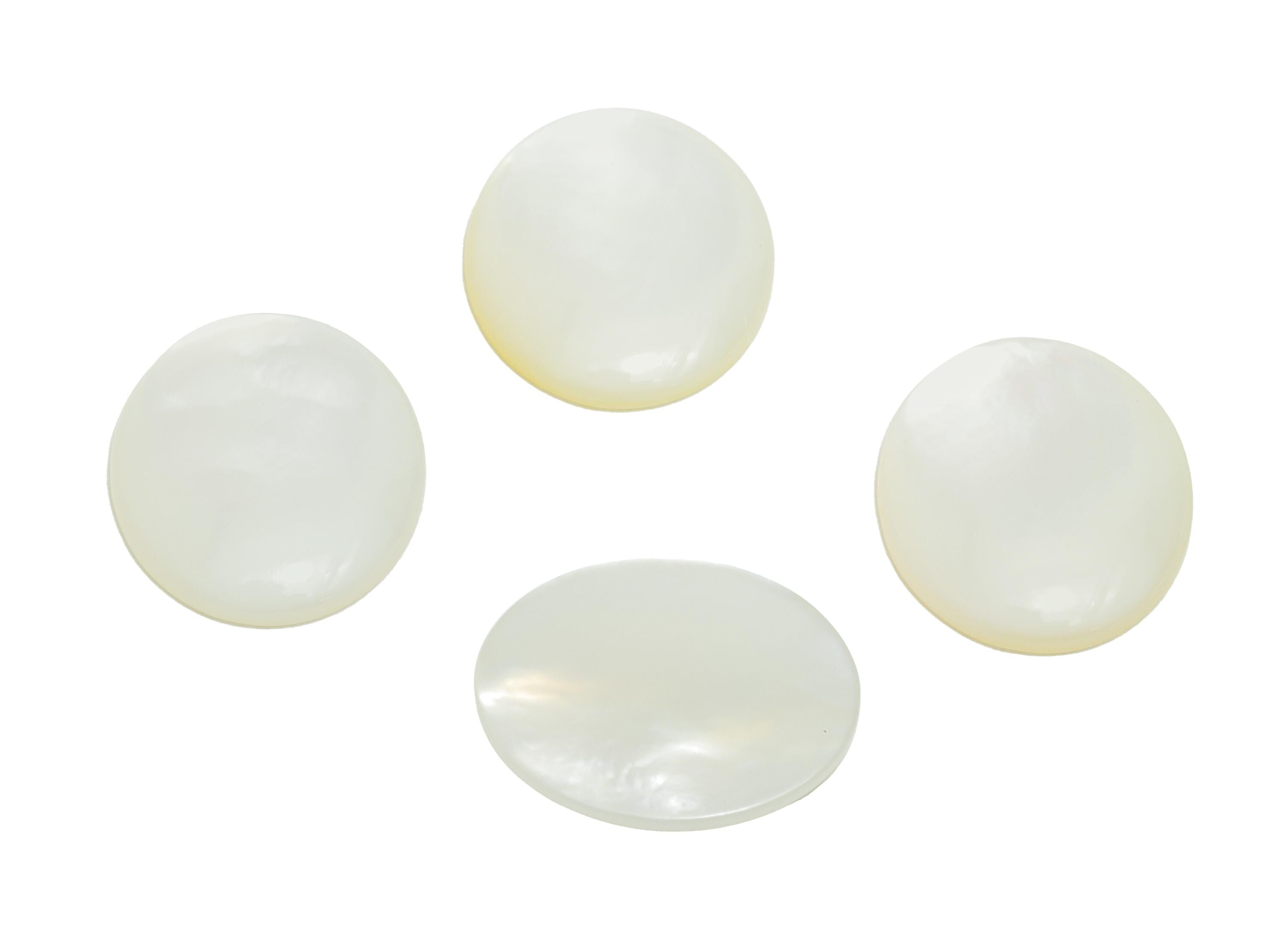 10*12mm Oval Natural White Shell Cabochon - Cabochon DIY Gemstone Setting - Cabochon for Rings or Pendants - Jewelry Shell Cabochon - NS3067