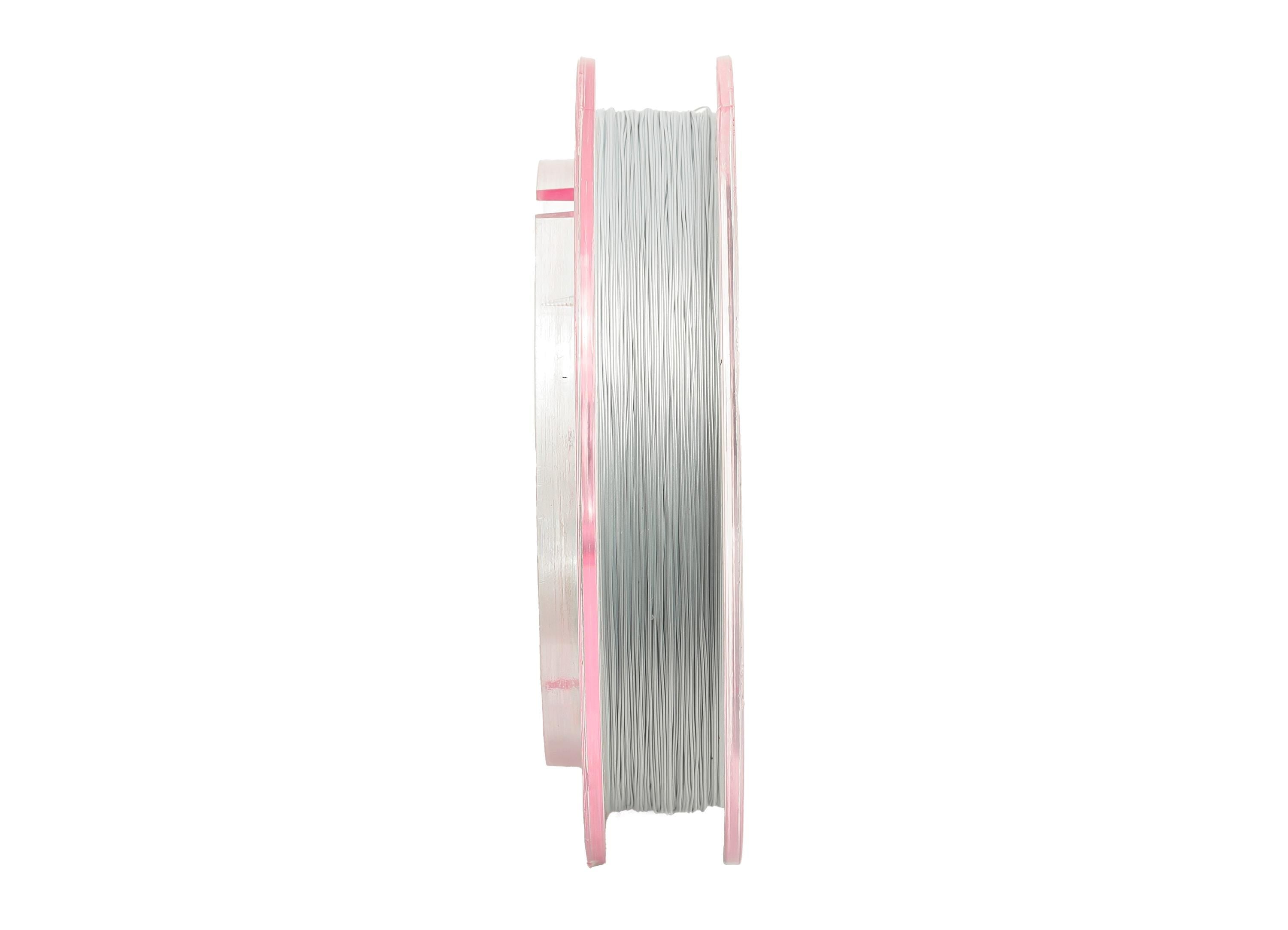0.3mm/100m/Pcs Nylon Coated Wire - Steel Wire for Bracelets and Necklace - Beading Wire for Handmade - Jewelry Making Supplies - SS2788 - DOMEDBAZAAR