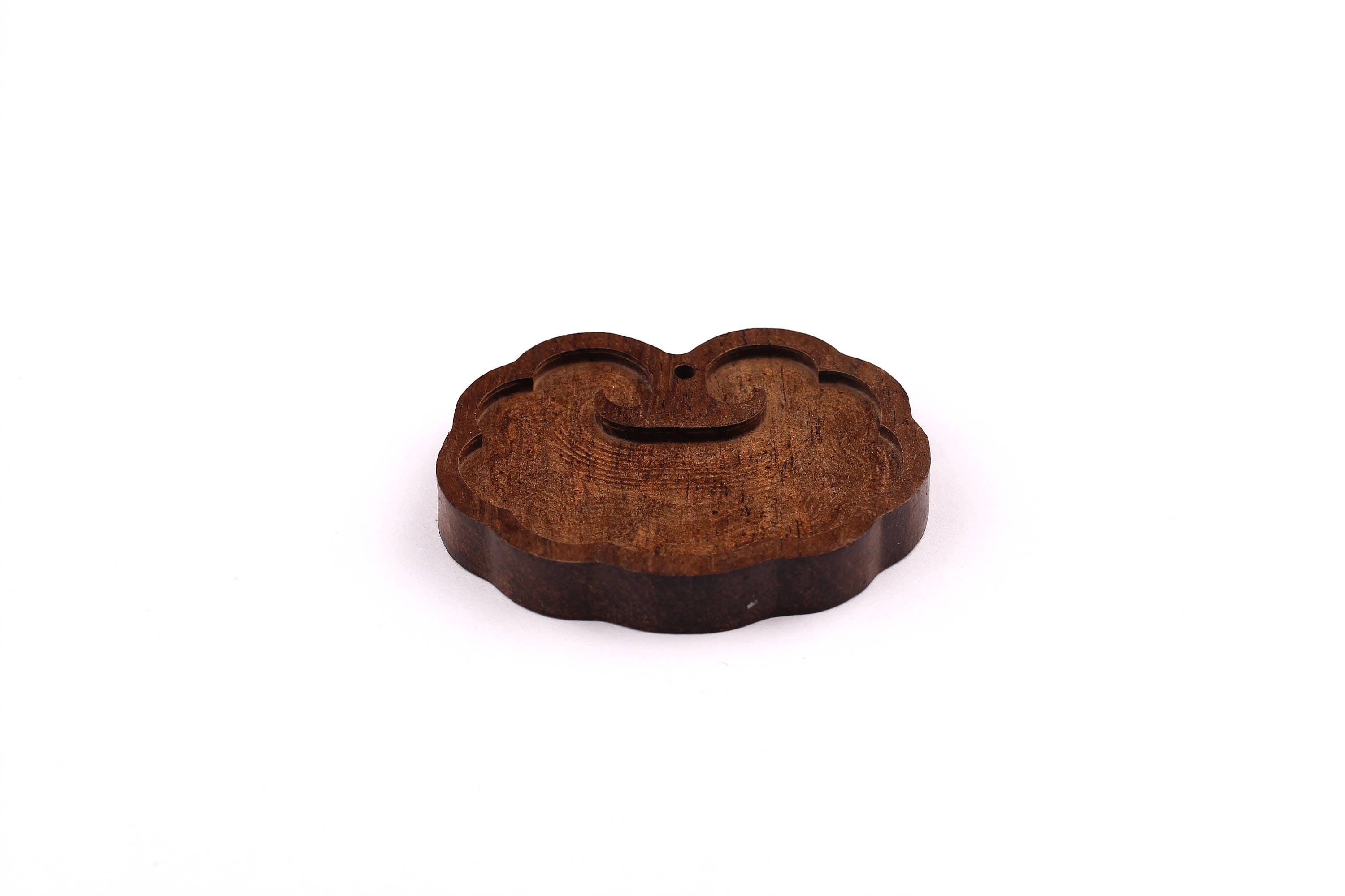 Monzo Wood Pendant - Natural Wooden Charms for Necklace - Jewelry Supplies - Wooden Beads - 54x42x8mm - BB1015 - DOMEDBAZAAR