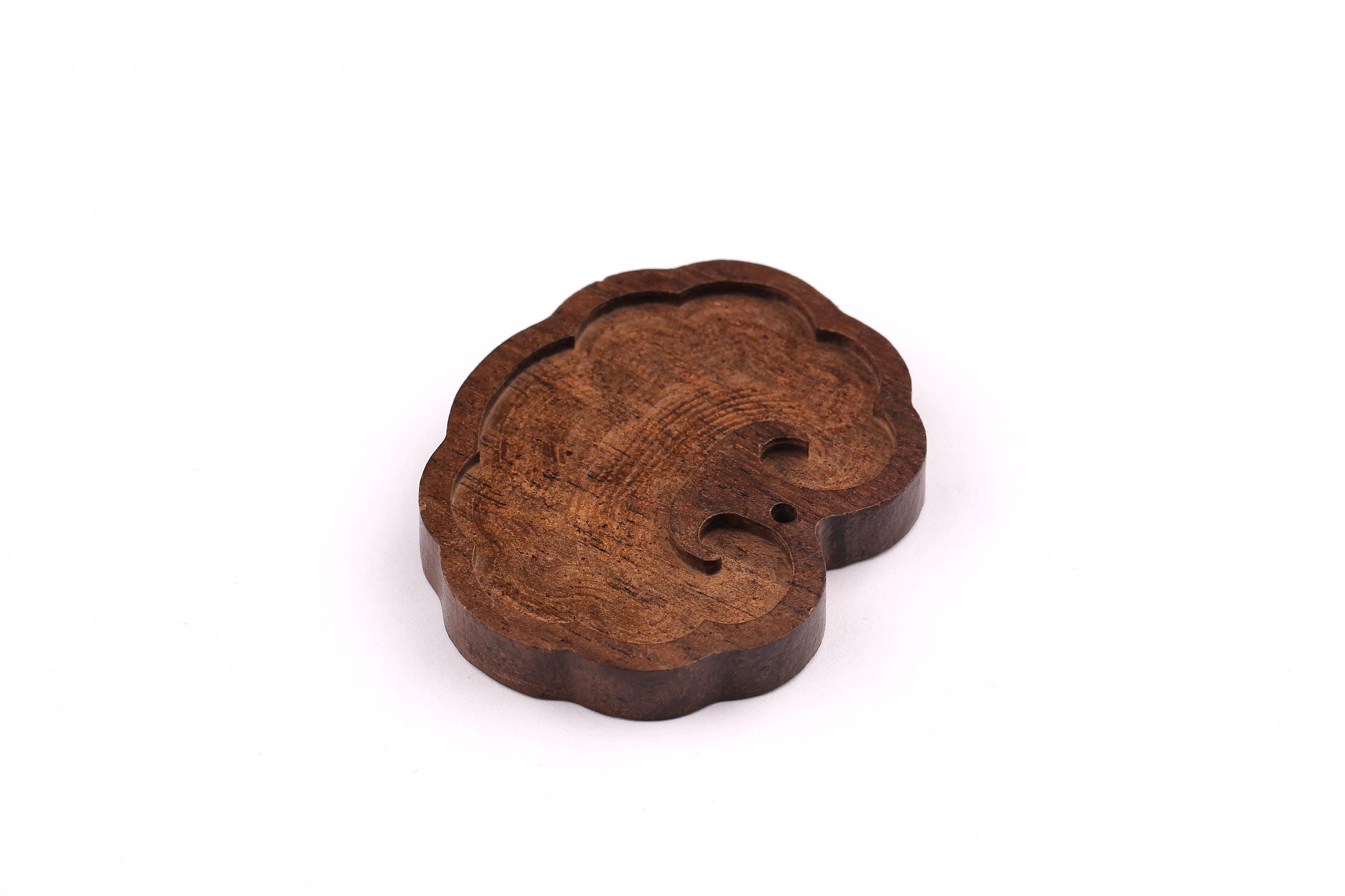 Monzo Wood Pendant - Natural Wooden Charms for Necklace - Jewelry Supplies - Wooden Beads - 54x42x8mm - BB1015 - DOMEDBAZAAR