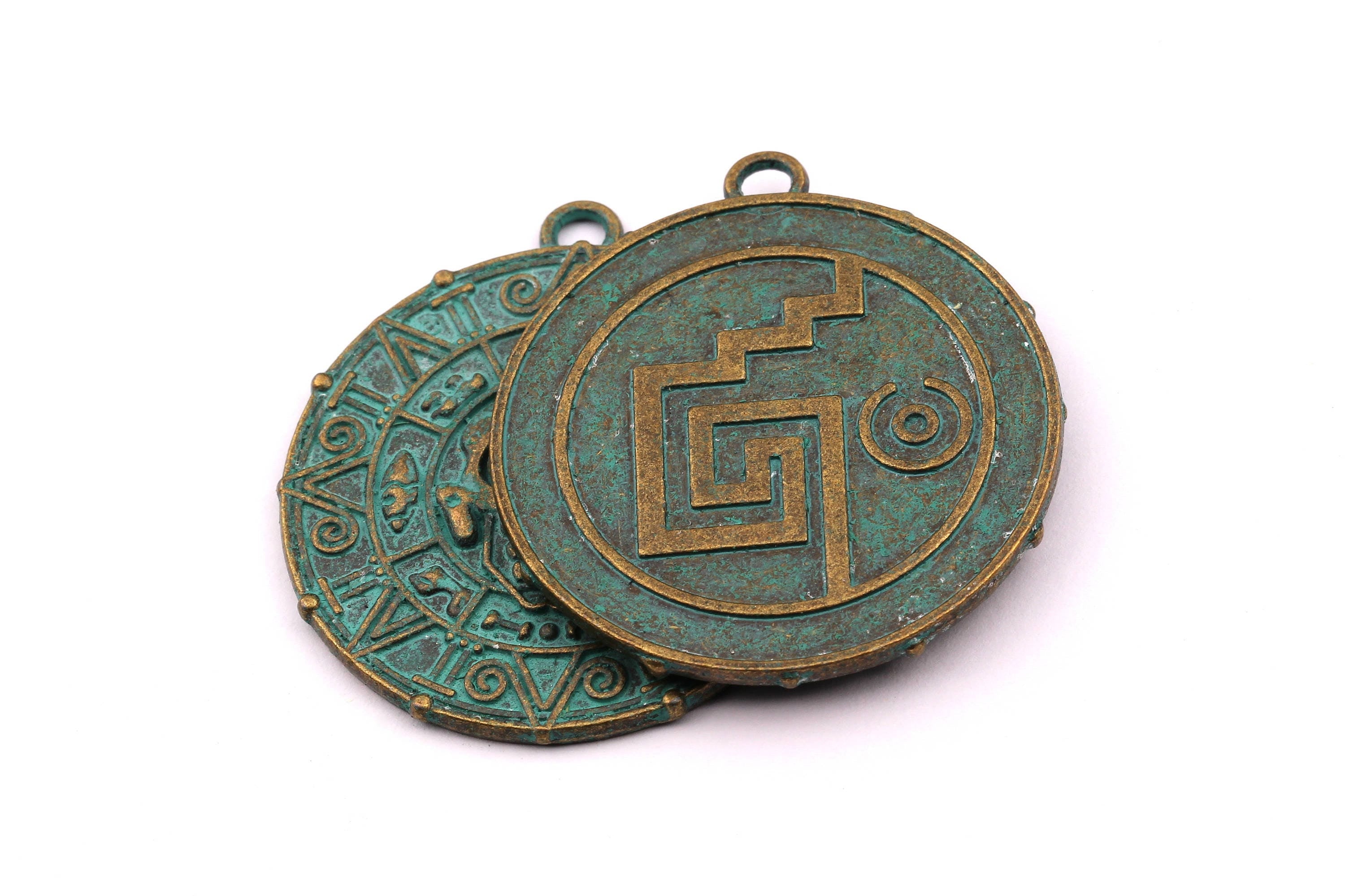 Faux Patina Pendant - Skeleton Shaped - Alloy Charms - Antique Bronze Tone Necklace - Zinc Alloy Beads - Jewelry Supplies - 38x3mm ZZ1055 - DOMEDBAZAAR
