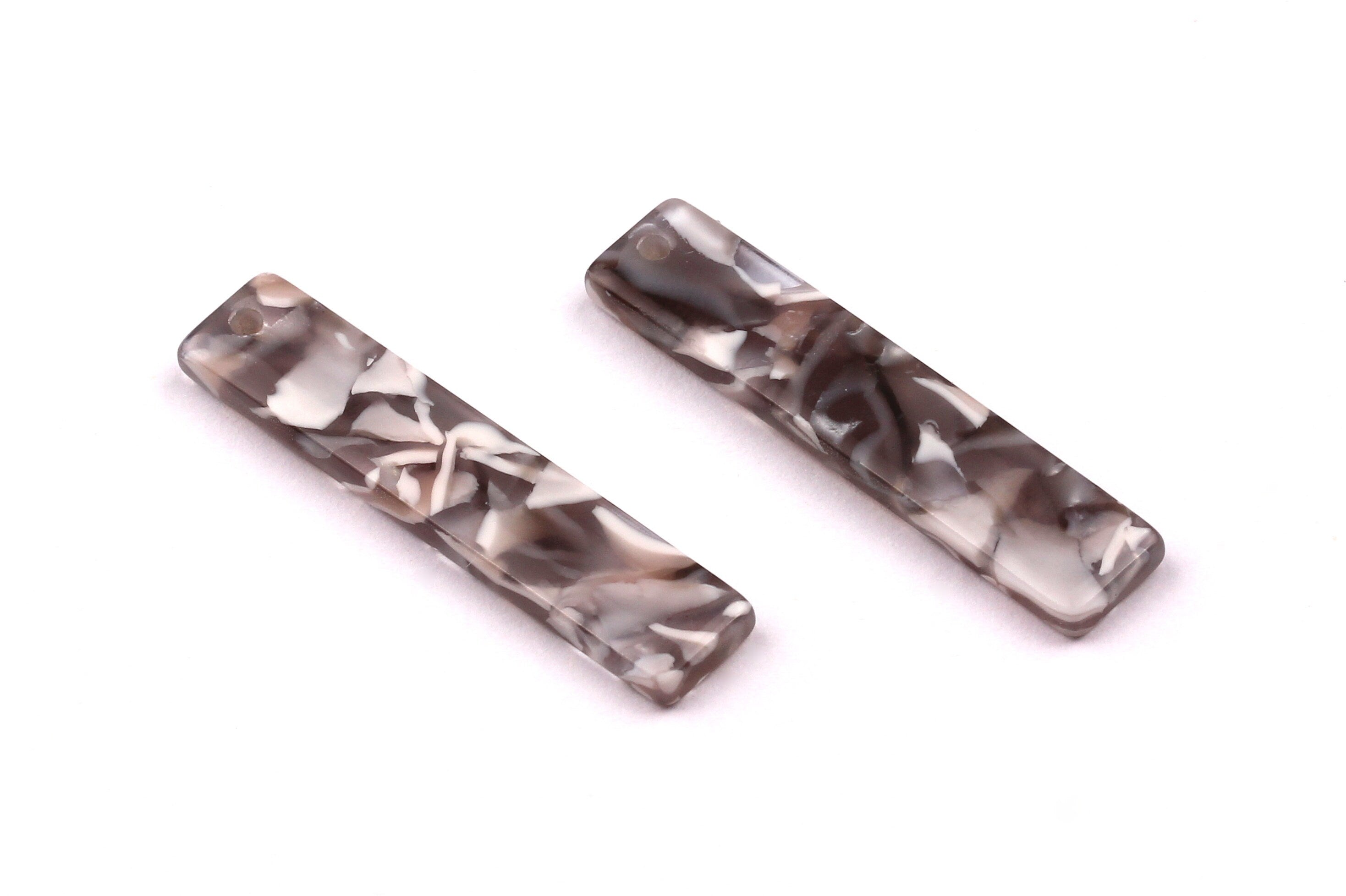 Acetate Stick & Bar Charms - Stick Earrings and Pendant - Earring Findings - Jewelry Supplies - Color Code: A20 - 34x7mm - AC1026H - DOMEDBAZAAR