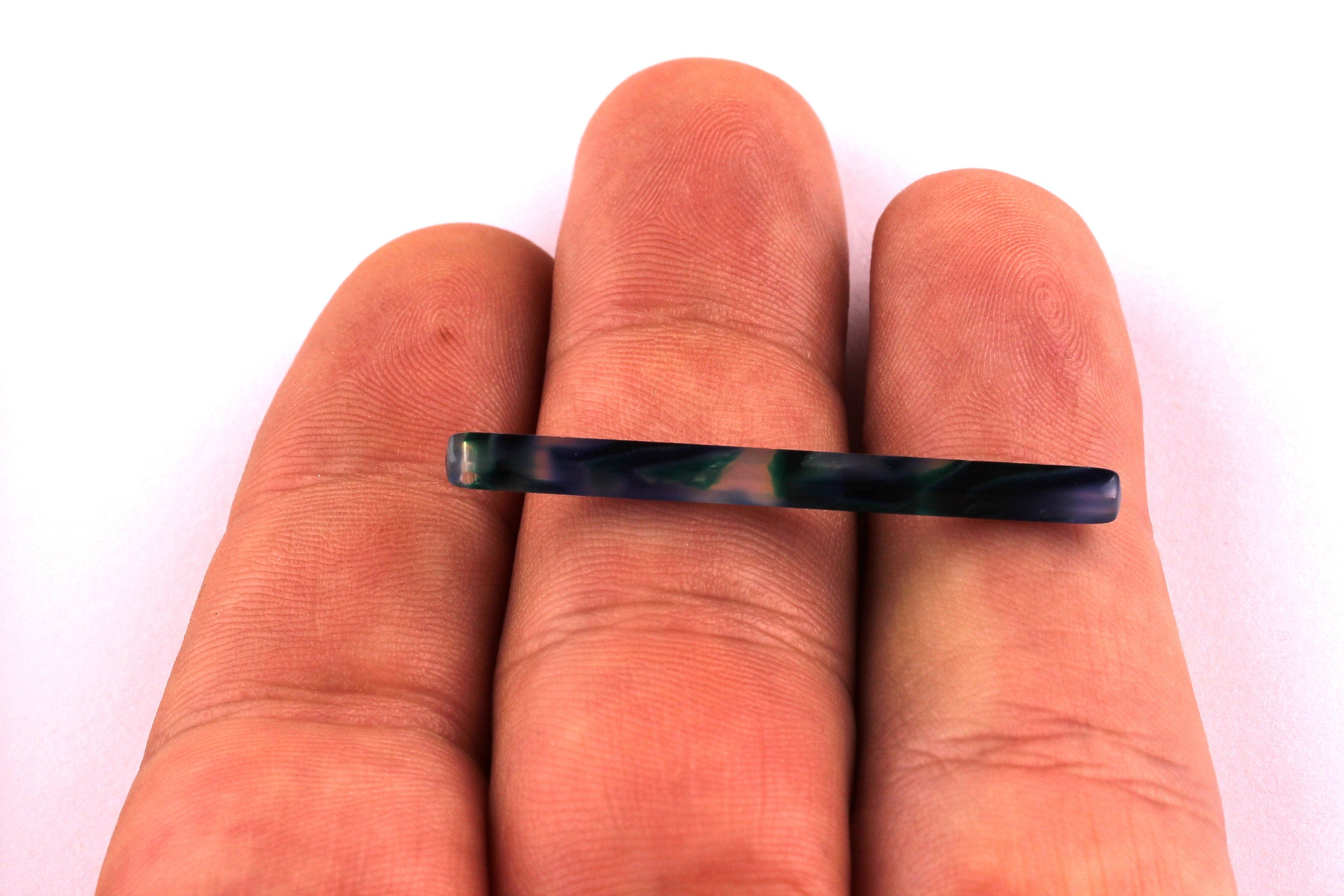 Acetate Stick Charms - Stick Earrings and Pendant - Earring Findings - Jewelry Supplies - Color Code: A18 - 39x2.6x2.6mm - AC1041B - DOMEDBAZAAR