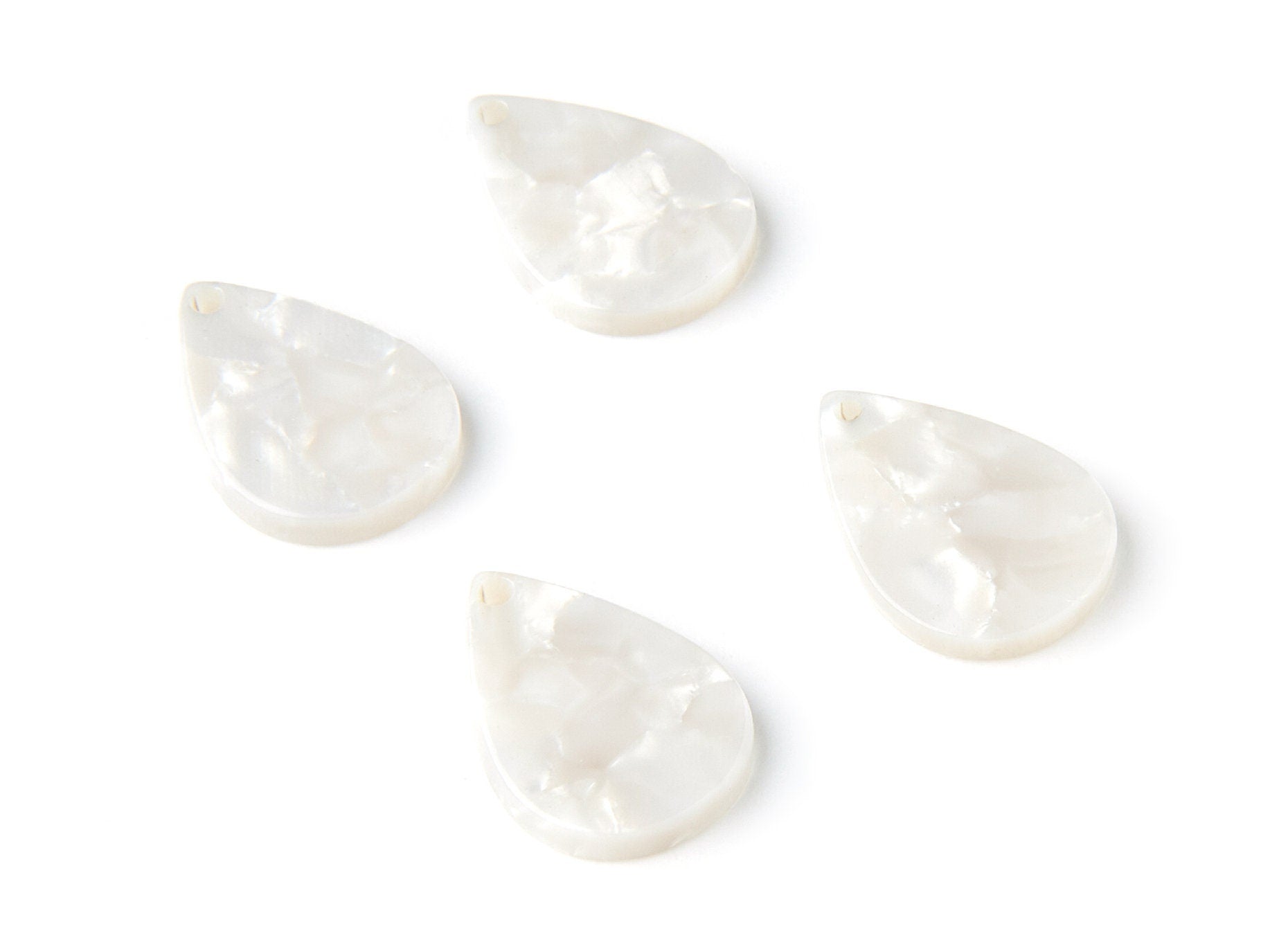 Acetate Drop Charms - Drop Earrings and Pendant - Earring Findings - Jewelry Supplies - Color Code: A12 - 21x2.5 mm - AC1024D - DOMEDBAZAAR