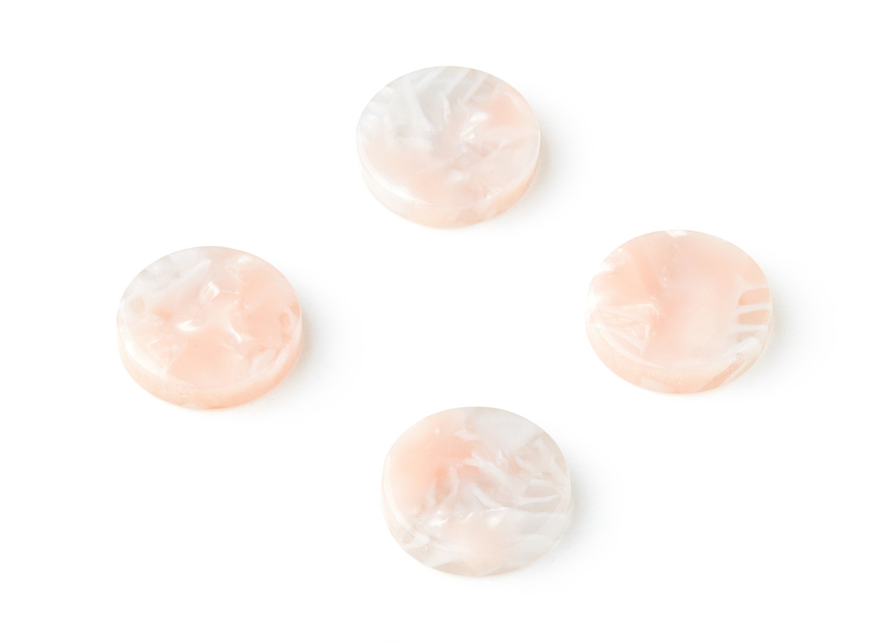 Acetate Round Earring Charms - Acrylic Circle Pendant - Earring Findings - Jewelry Supplies - Color Code:A84 - 11.75x11.75x2.58mm - AC1419C - DOMEDBAZAAR