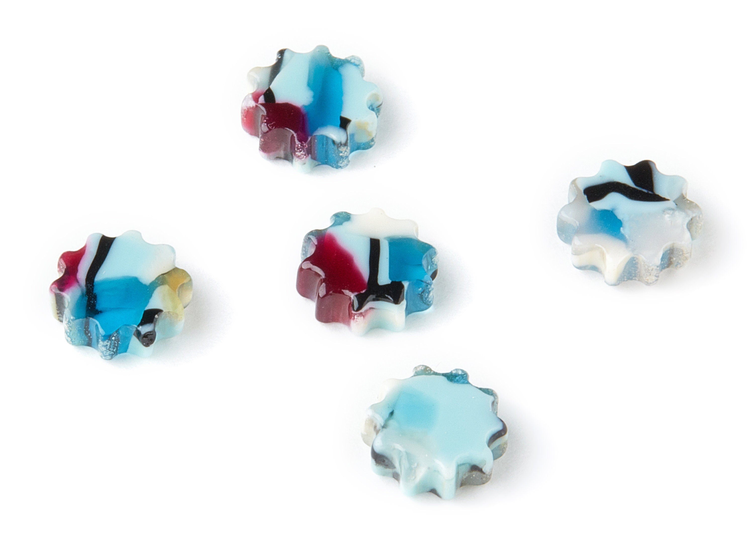 Acetate Sun Charms - Sun Earring and Pendant - Earring Findings - Jewelry Supplys - Color Code: A209 - 8.38x8.38x2.75mm - AC1505-A209 - DOMEDBAZAAR