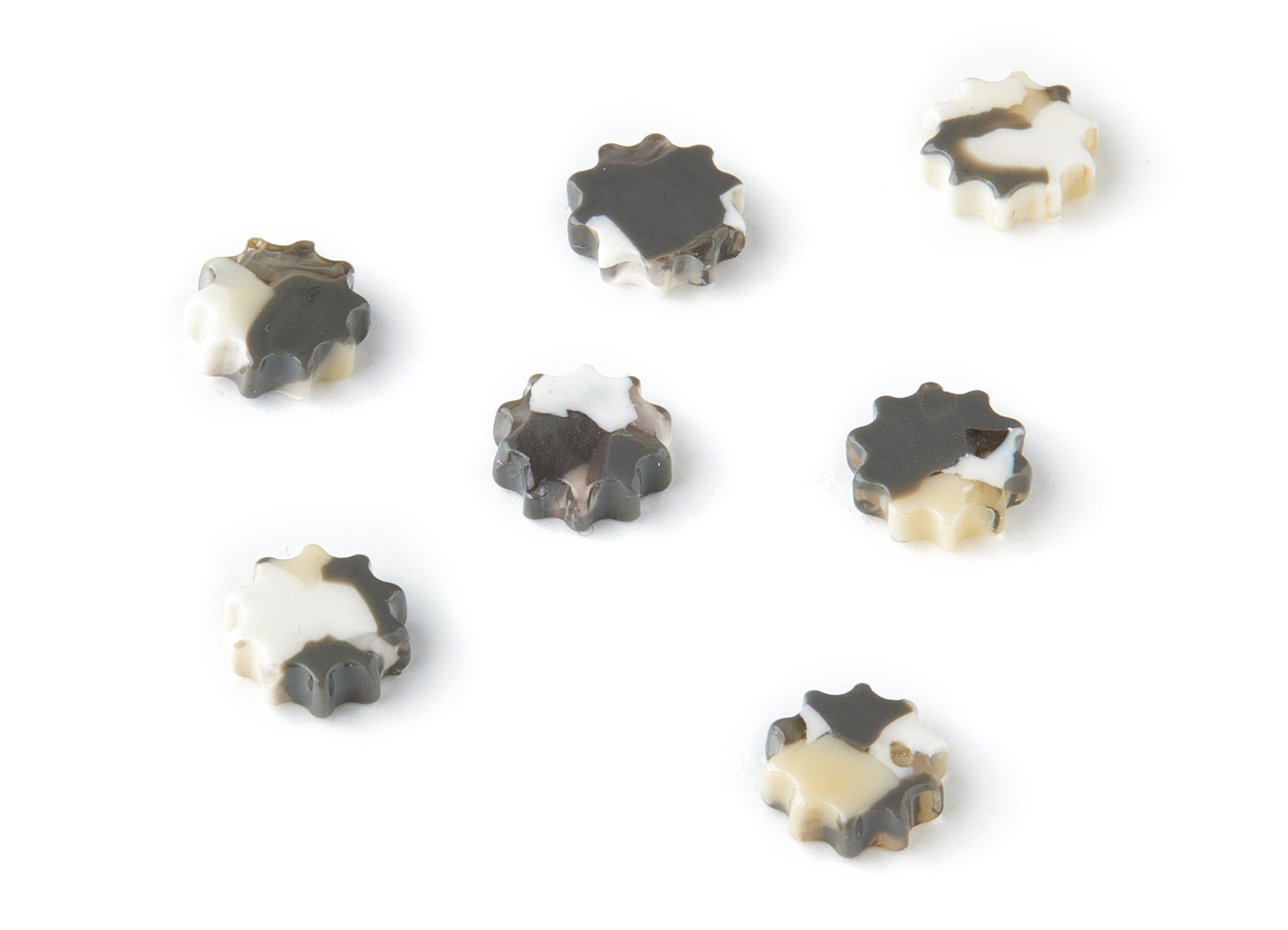 Acetate Sun Charms - Sun Earring and Pendant - Earring Findings - Jewelry Supplys - Color Code: A210 - 8.38x8.38x2.75mm - AC1505-A210 - DOMEDBAZAAR