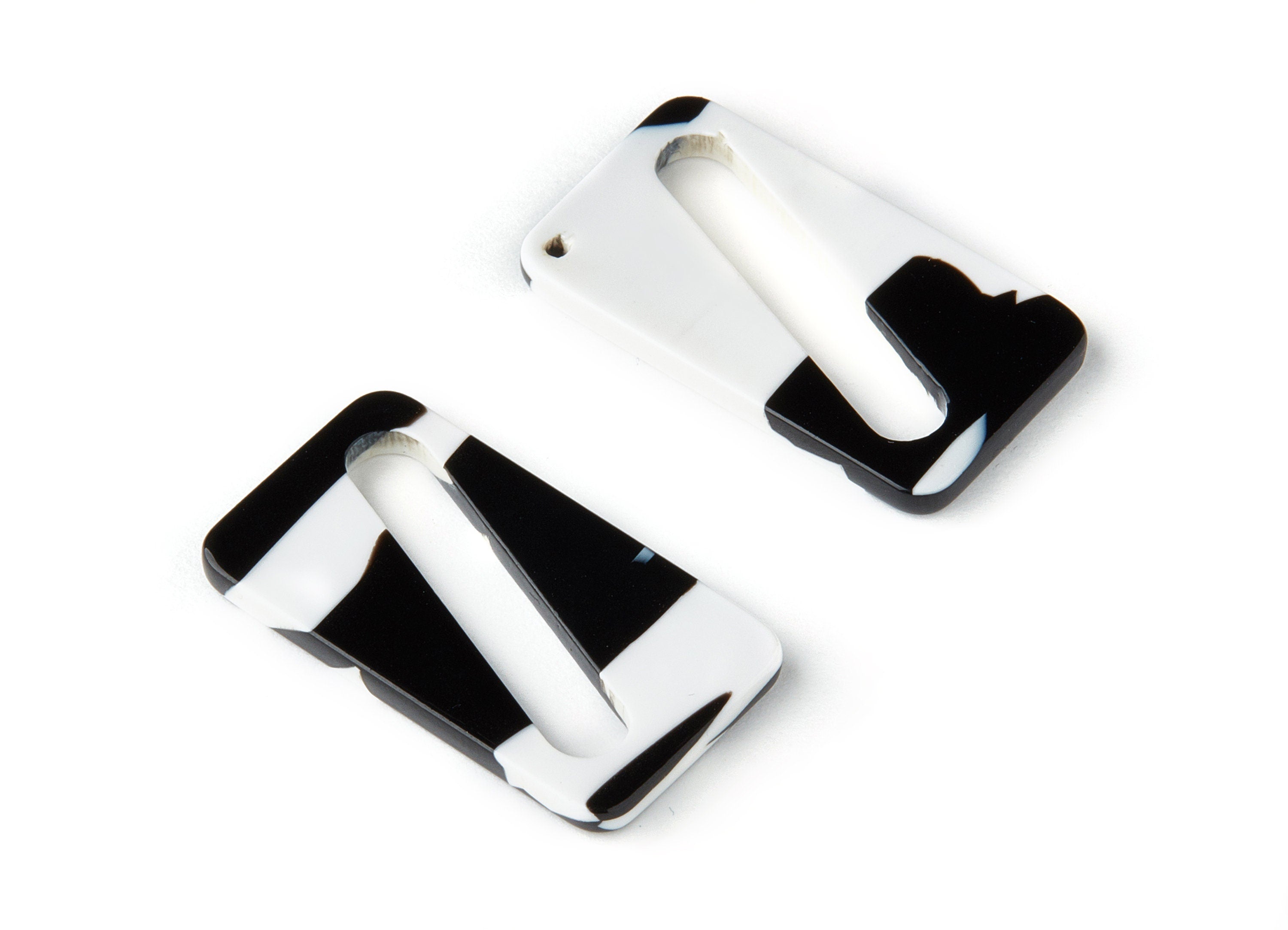 Acetate Rectangular Charms - Rectangular Earrings and Pendant - Earring Findings - Color Code: A187 - 29.8x16.82x3mm - AC1510-A187 - DOMEDBAZAAR