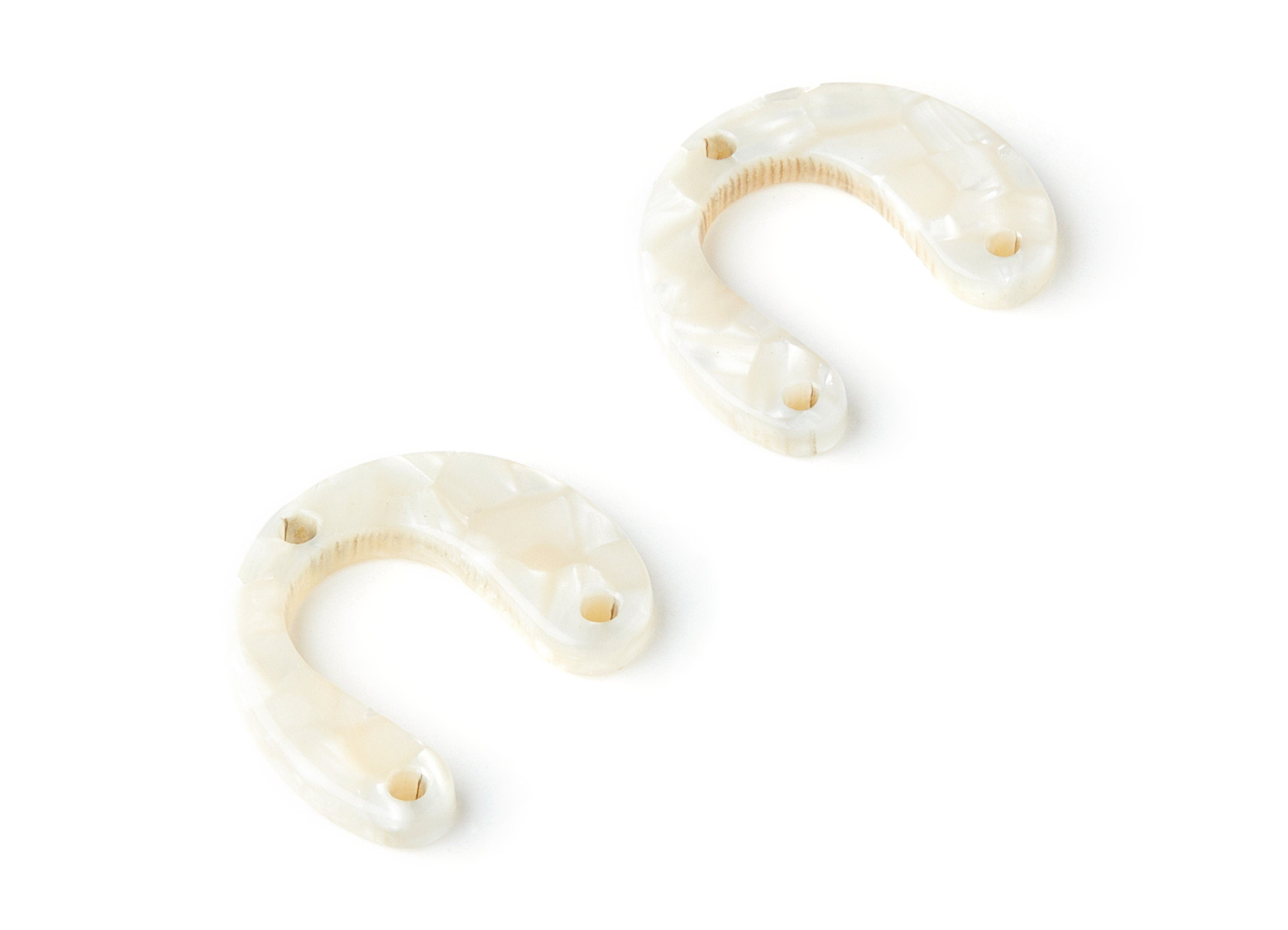 Acetate U Earring Charms - U Shaped Pendant - 3 Holes - Earring Findings - Jewelry Supplies - Color Code: A33 - 24.2x20.8x2.84mm - AC1379L - DOMEDBAZAAR