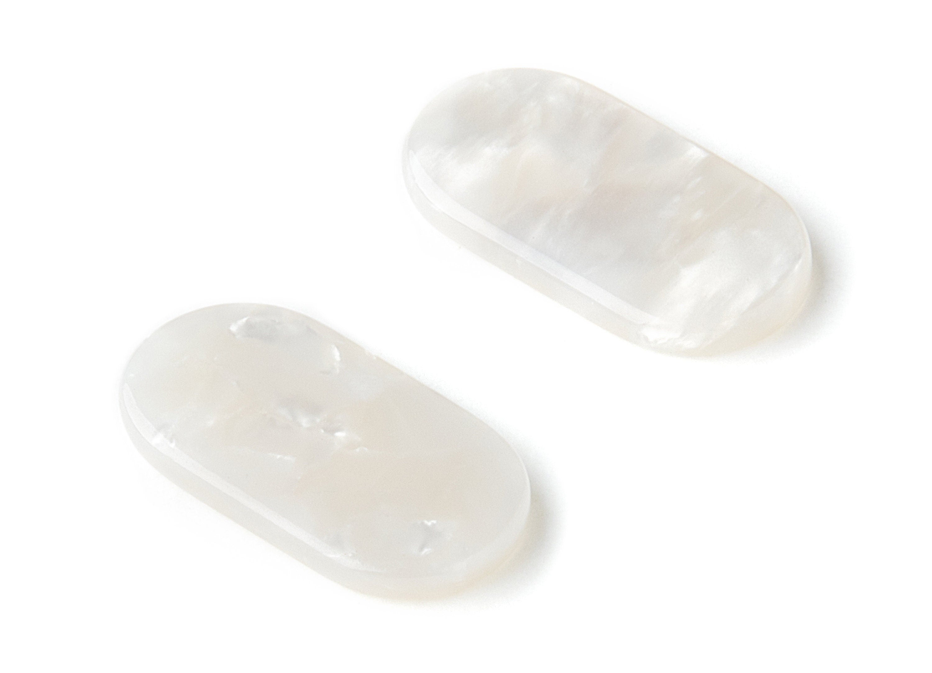 Acetate Oval Charms - Oval Earrings and Pendant - Earring Findings - Jewelry Supplys - Color Code: A12 - 19.9x10.6x2.5mm - AC1540-A12 - DOMEDBAZAAR