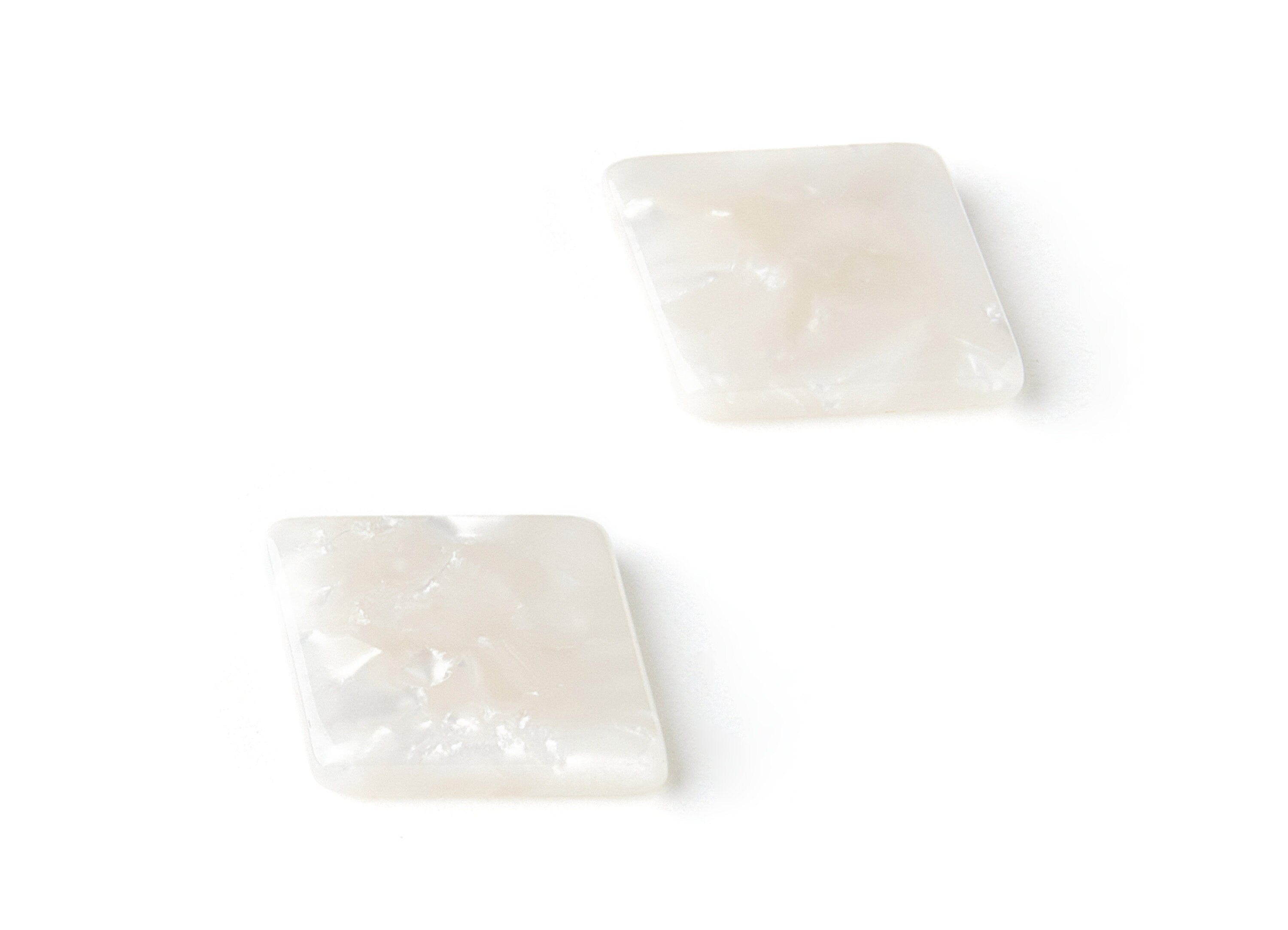 Acetate Rhombus Earring Charms - Rhombus pendant - Earring Findings - Jewelry Supplies - Color Code: A12 - 20.9x17.5x2.4mm - AC1543-A12 - DOMEDBAZAAR