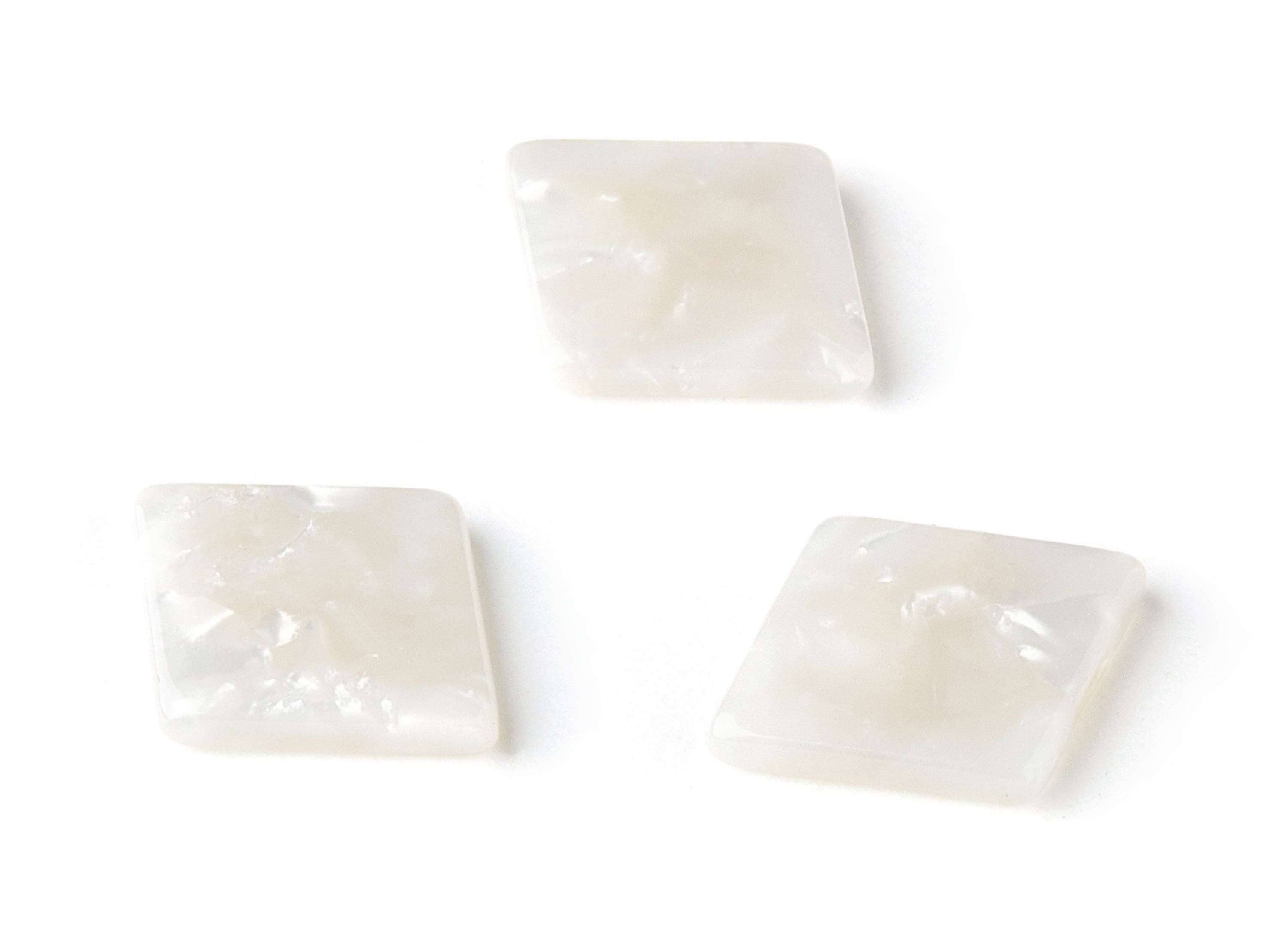 Acetate Rhombus Earring Charms - Rhombus pendant - Earring Findings - Jewelry Supplies - Color Code: A12 - 20.9x17.5x2.4mm - AC1543-A12 - DOMEDBAZAAR