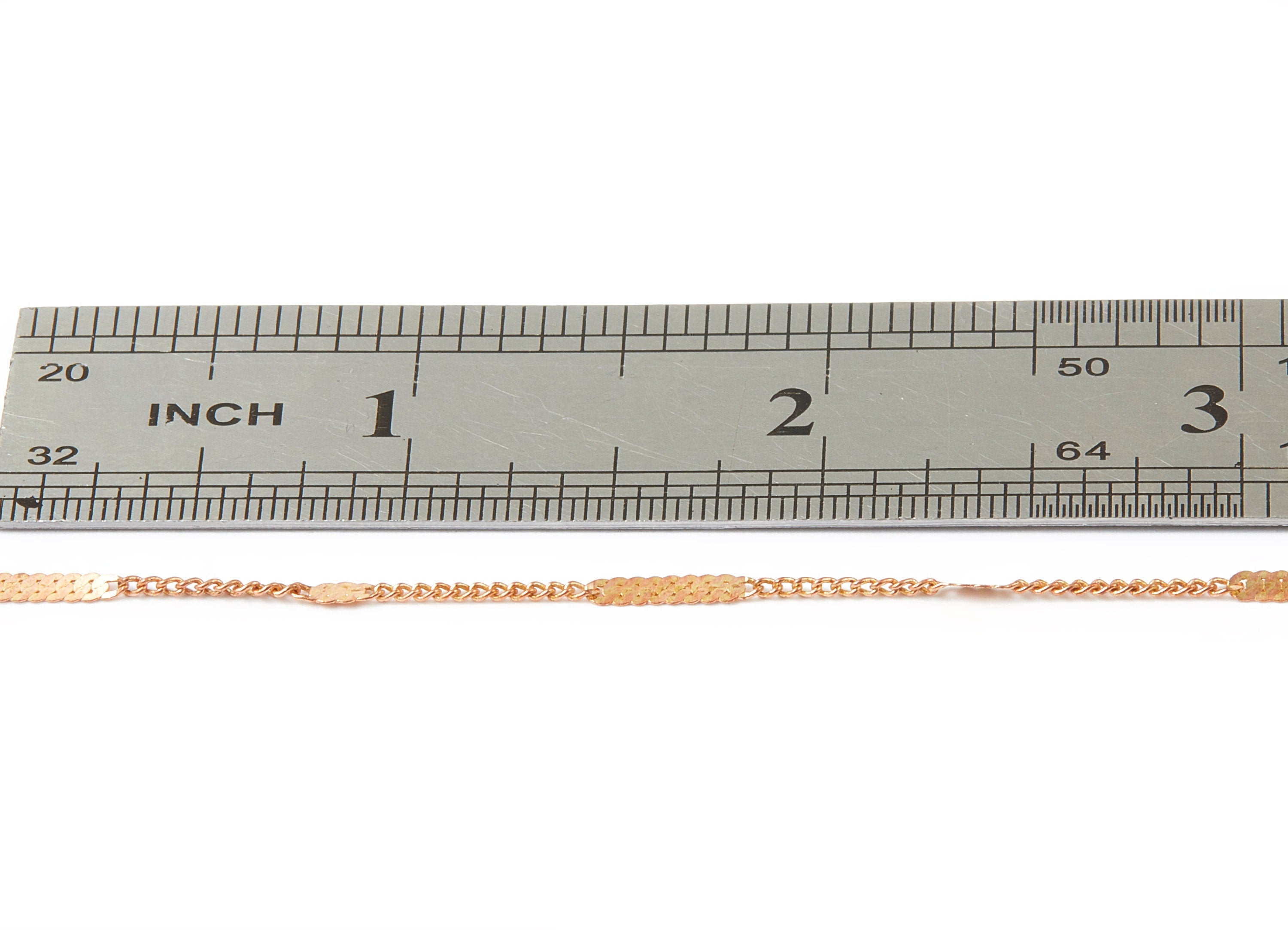 Hammered Satellite Curb Chain - Raw Brass Chain - Soldered - 0.08" x 0.05" x 0.08" - for Necklace Bracelet Jewellery Making - CC1107 - DOMEDBAZAAR