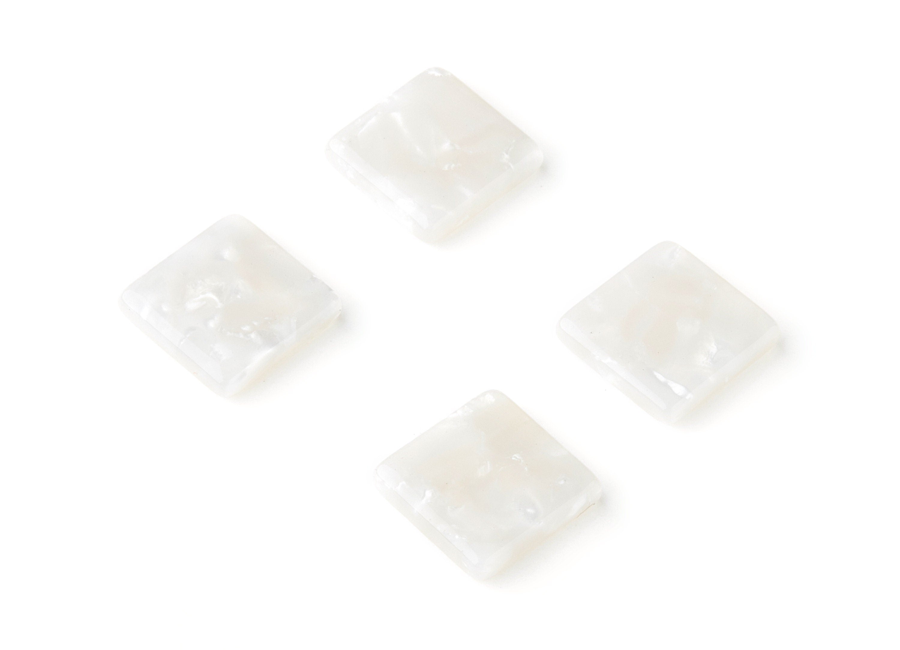 Acetate Square Earring Charms - Acetate Square Pendant - Earring Findings - Jewellery Supplies - Color Code: A12 - 11.7x12x2.45mm - AC1420C - DOMEDBAZAAR