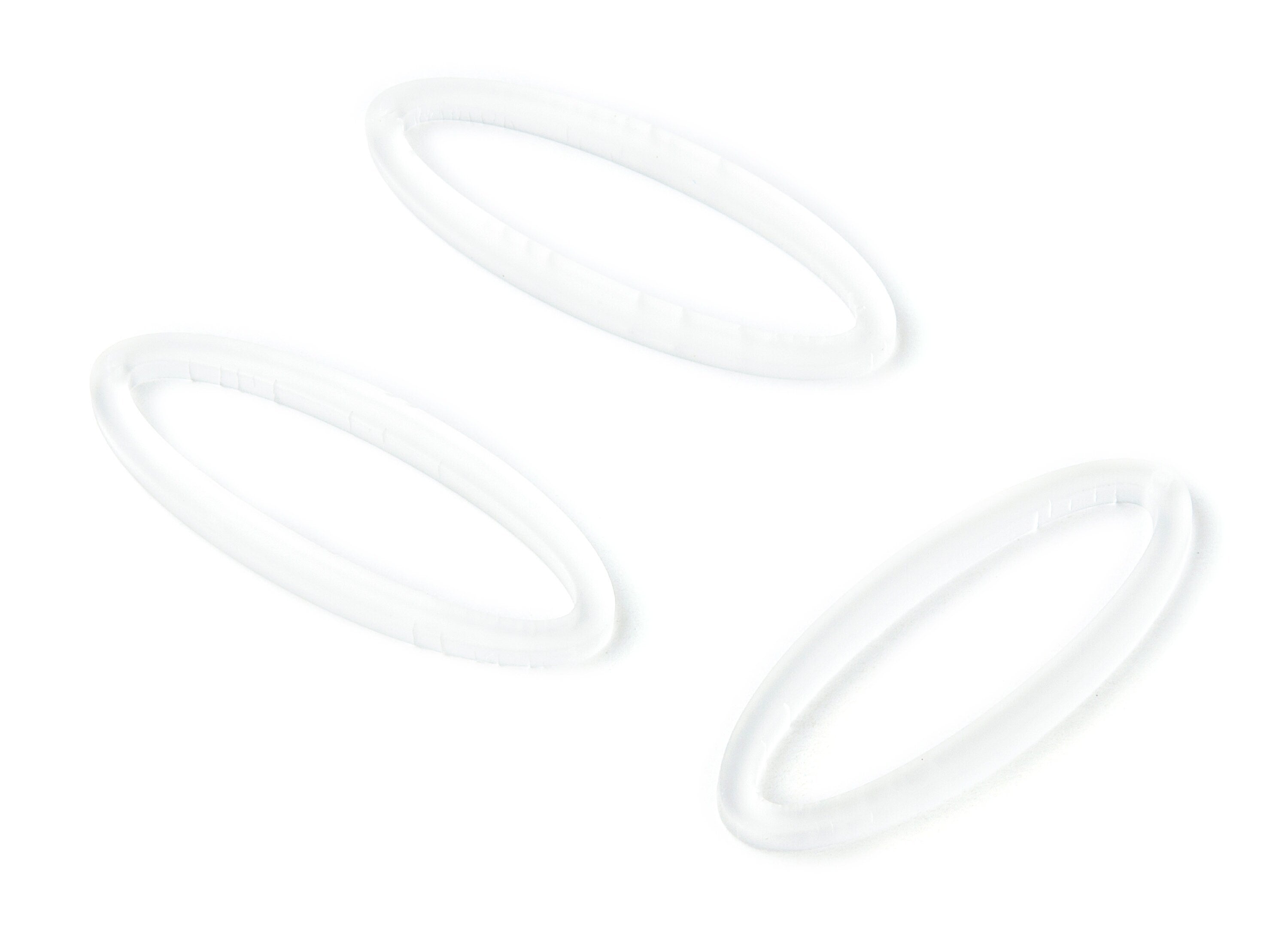 Acetate Oval Earring Charms - Oval Pendant - Earring Findings - Jewelry Supplies - Color Code:A230 - 49.45x19.65x2.6mm - AC1391A - DOMEDBAZAAR