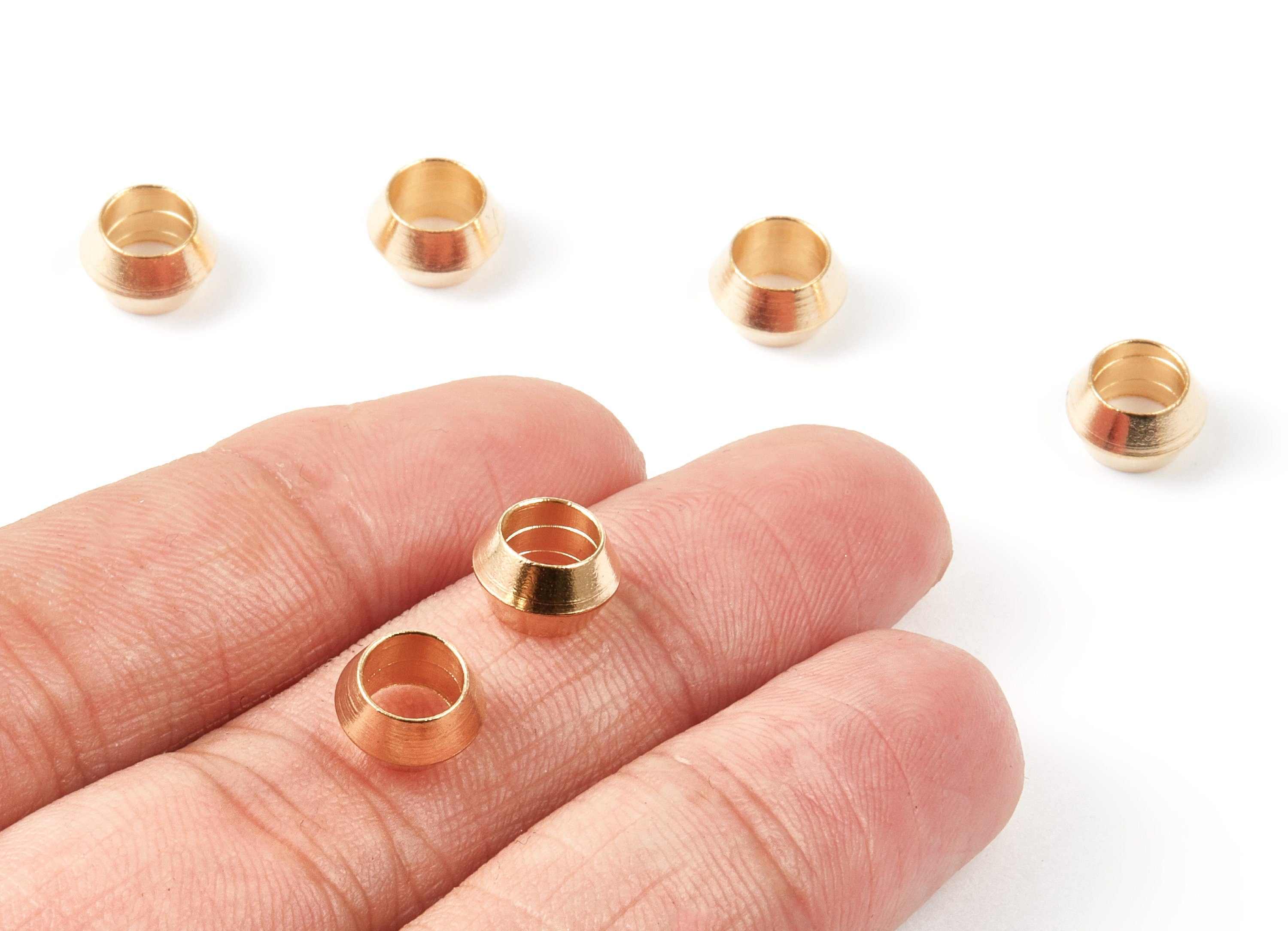 Brass Circle Charms - 9*6.5 - Circle Shaped Raw Brass Ring - Jewelry Supplies - 8.96x5.56x1mm - PP1456 - DOMEDBAZAAR
