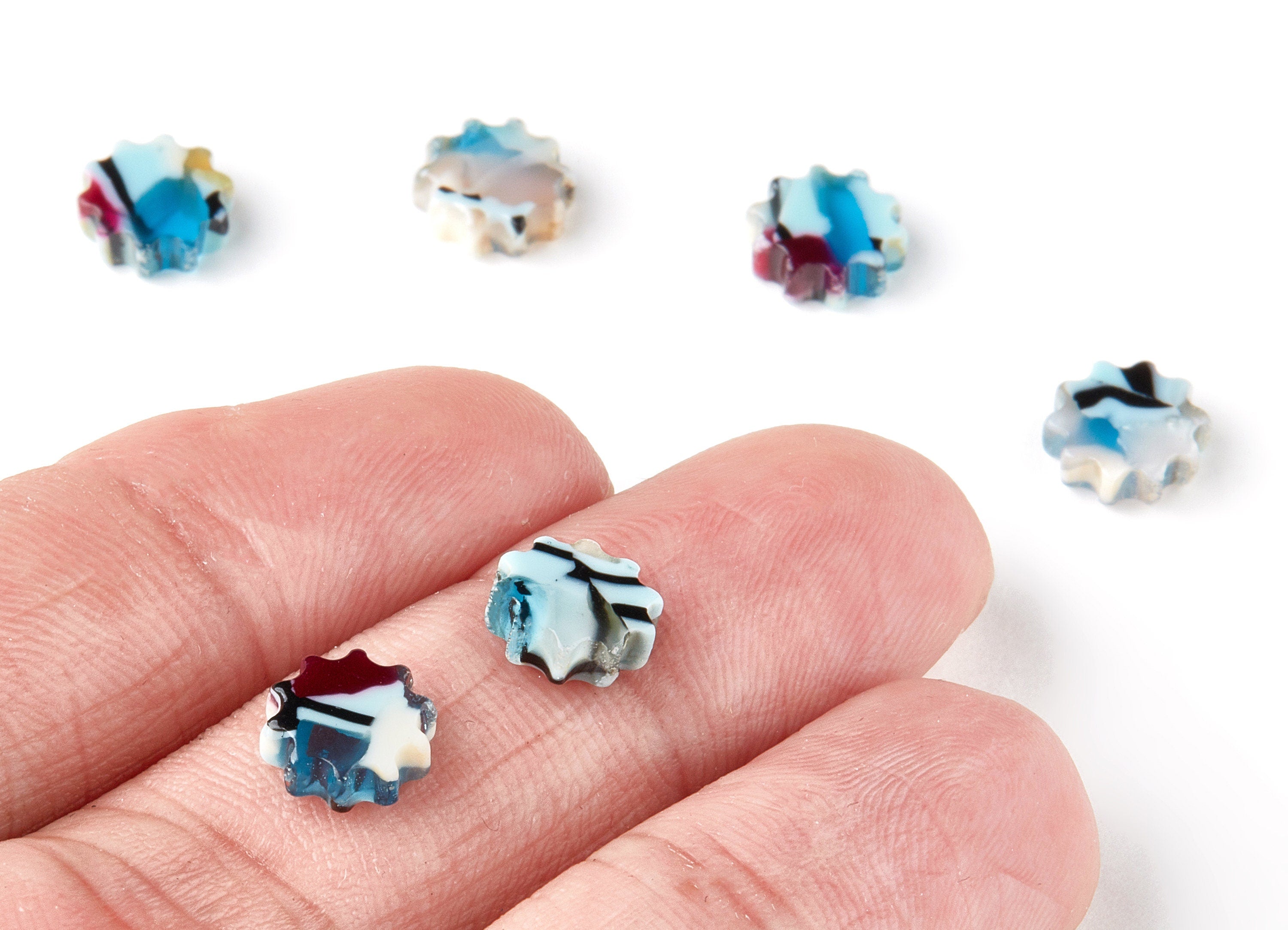 Acetate Sun Charms - Sun Earring and Pendant - Earring Findings - Jewelry Supplys - Color Code: A209 - 8.38x8.38x2.75mm - AC1505-A209 - DOMEDBAZAAR