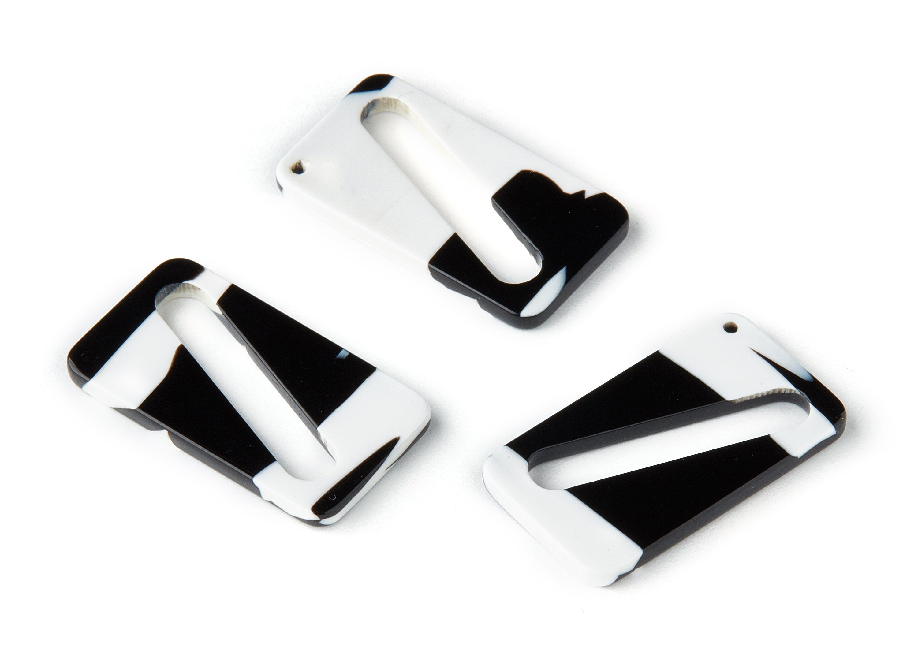 Acetate Rectangular Charms - Rectangular Earrings and Pendant - Earring Findings - Color Code: A187 - 29.8x16.82x3mm - AC1510-A187 - DOMEDBAZAAR