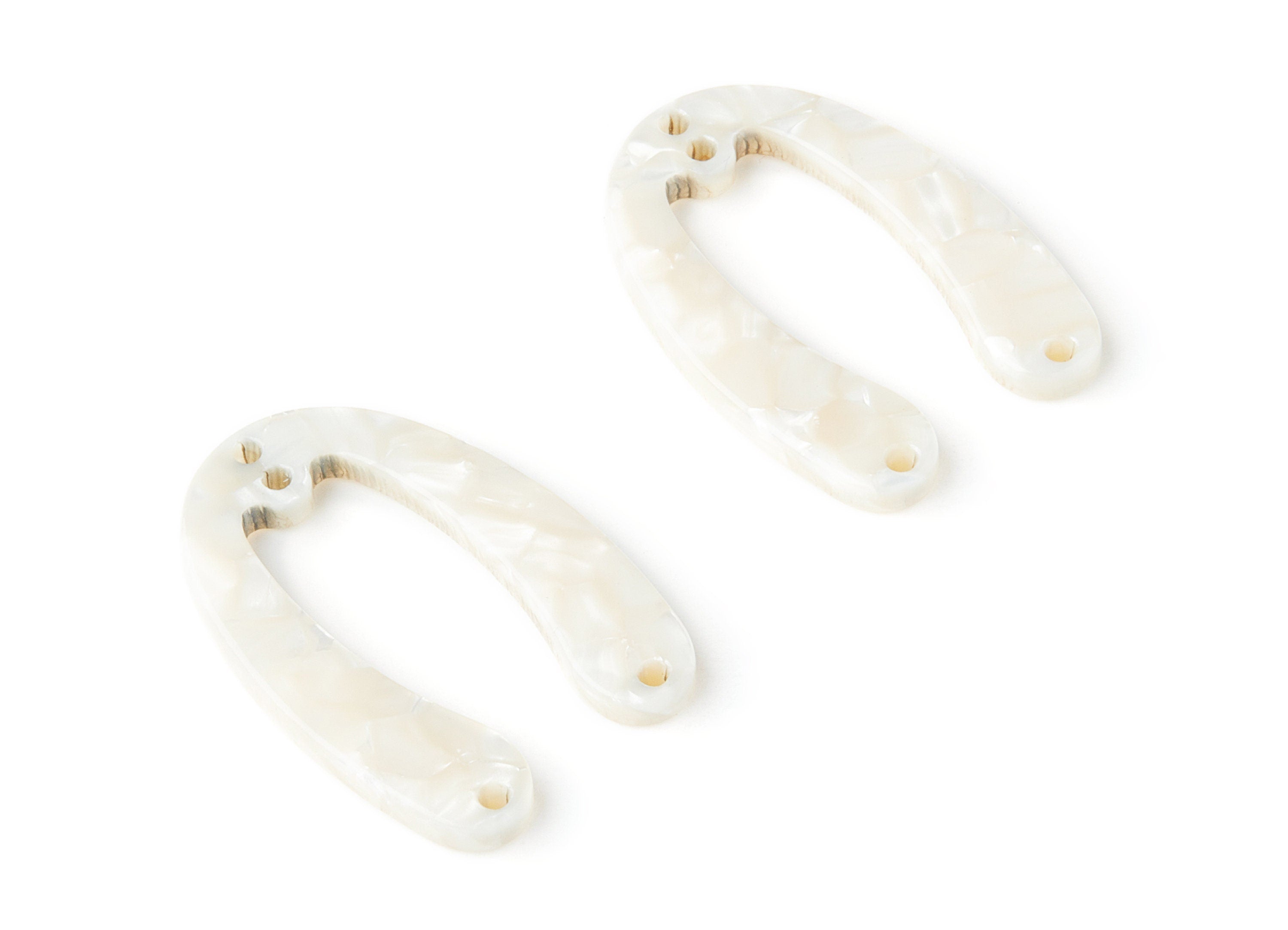 Acetate U Earring Charms - U Pendant With 4 Holes - Earring Findings - Jewelry Supplies - Color Code: A33 - 31.76x22.44x2.7mm - AC1378H - DOMEDBAZAAR