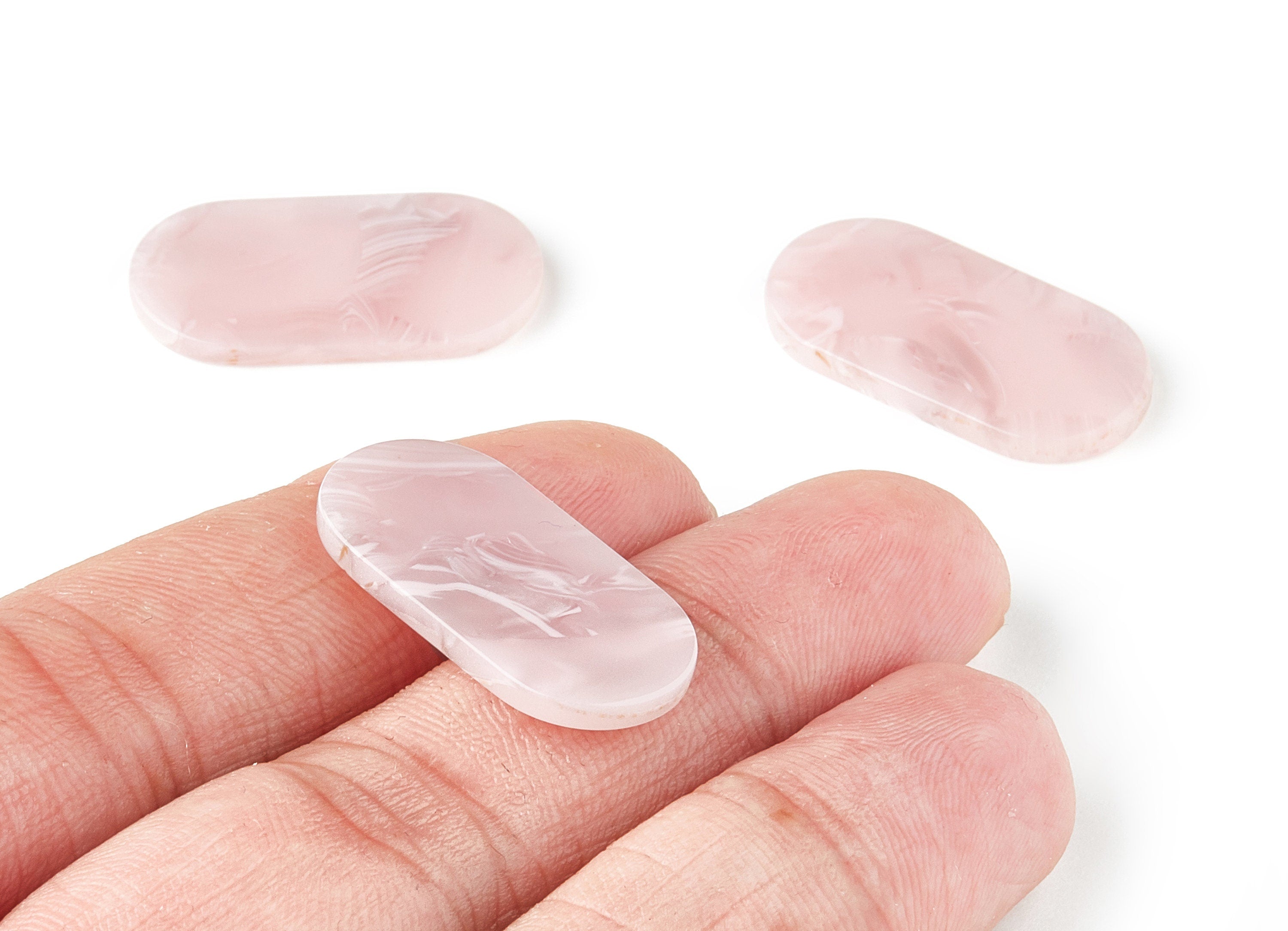 Acetate Oval Earring Charms - Acrylic Oval Pendant - Earring Findings - Jewelry Supplies - Color CodeA26 - 26.65x13.9x2.63mm - AC1156FF - DOMEDBAZAAR