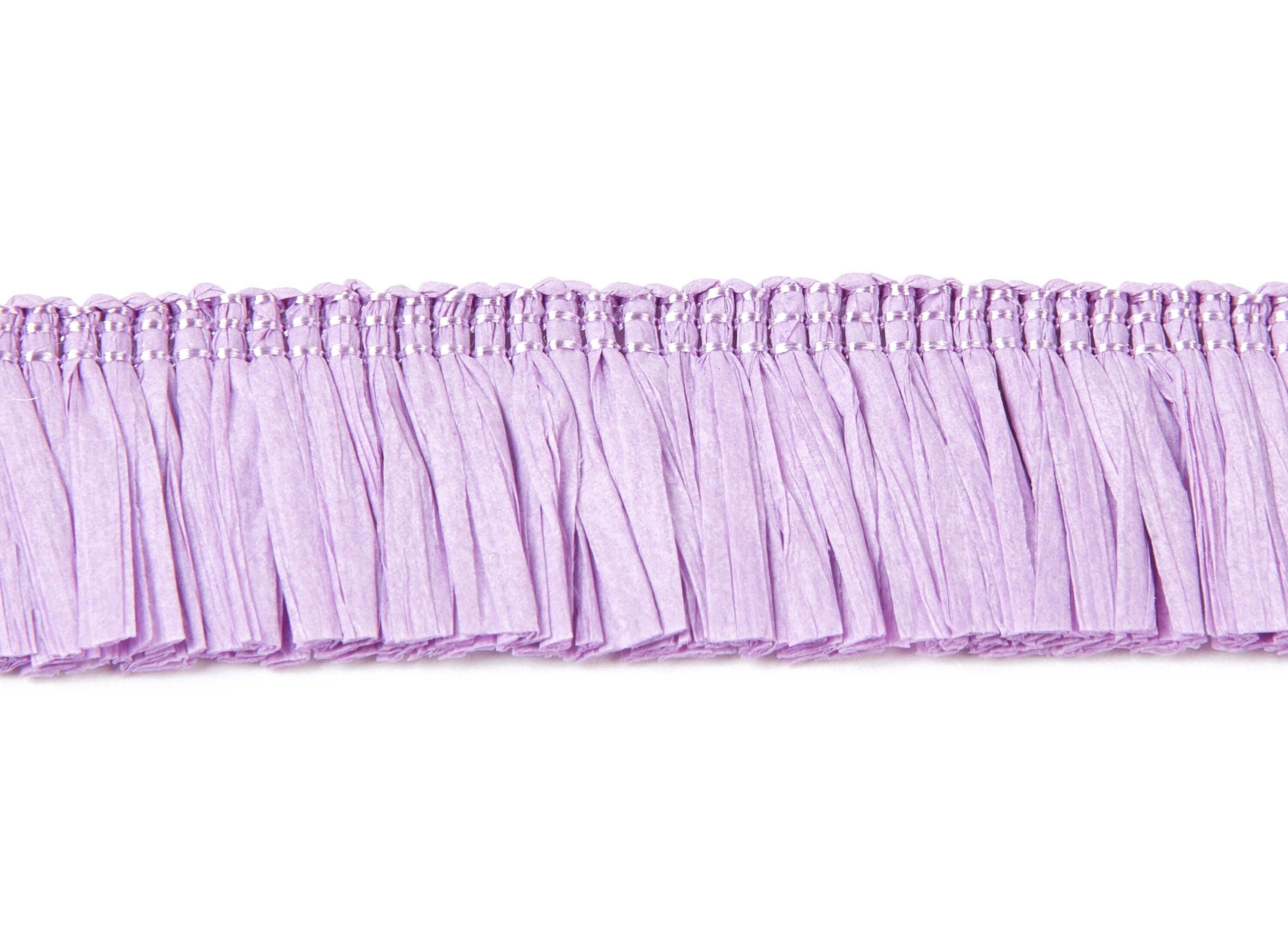 Raffia Tassels Strip - Natural Raffia Grass - Raffia Tassels Skirt - Jewelry Accessories - Earring Findings - 25x2.8mm - RS1010 - DOMEDBAZAAR