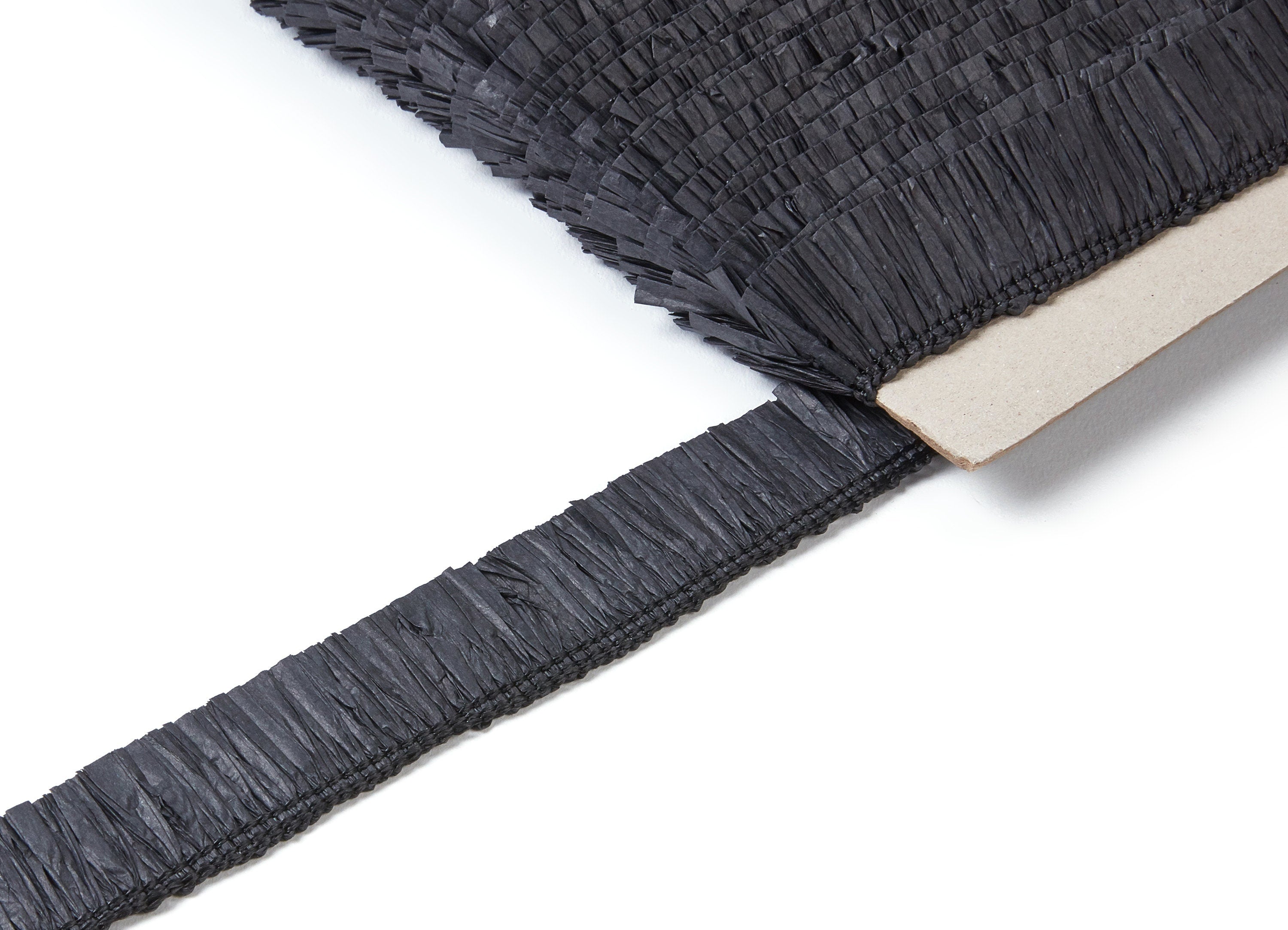 Raffia Tassels Strip - Natural Raffia Grass - Raffia Tassels Skirt - Jewelry Accessories - Earring Findings - 25x2.8mm - RS1018 - DOMEDBAZAAR