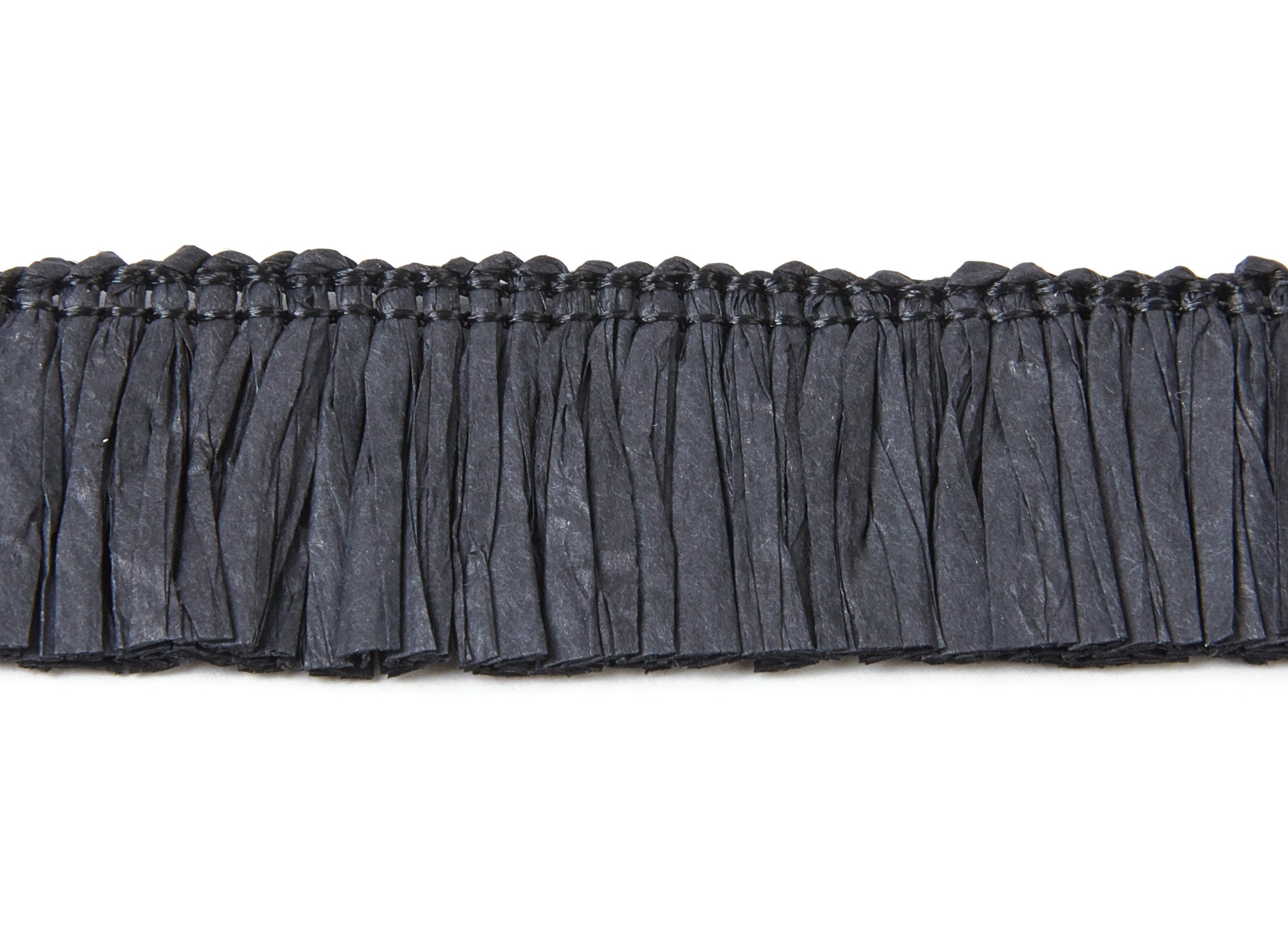 Raffia Tassels Strip - Natural Raffia Grass - Raffia Tassels Skirt - Jewelry Accessories - Earring Findings - 25x2.8mm - RS1018 - DOMEDBAZAAR