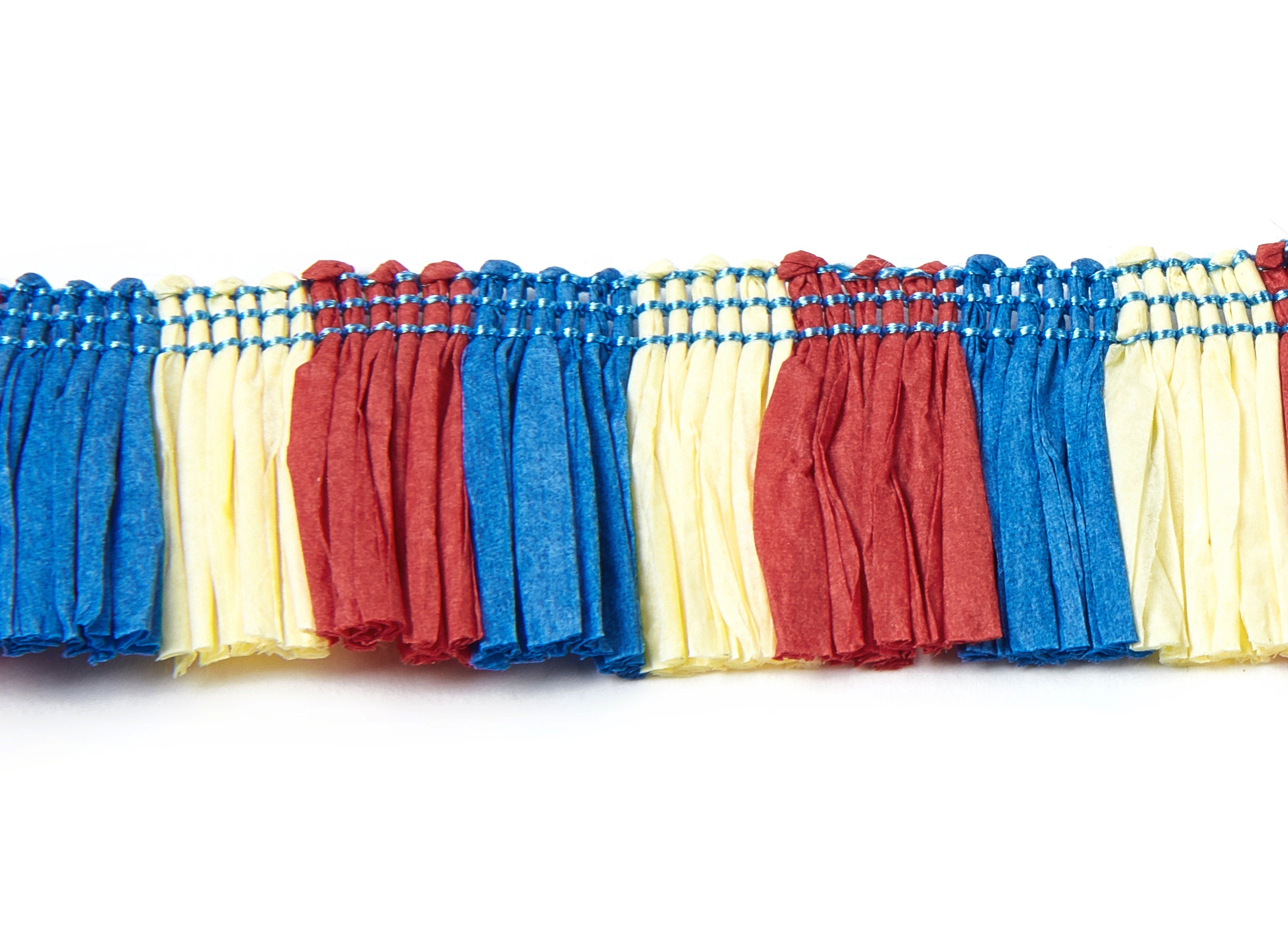 Raffia Tassels Strip - Natural Raffia Grass - Raffia Tassels Skirt - Jewelry Accessories - Earring Findings - 25x2.8mm - RS1003 - DOMEDBAZAAR