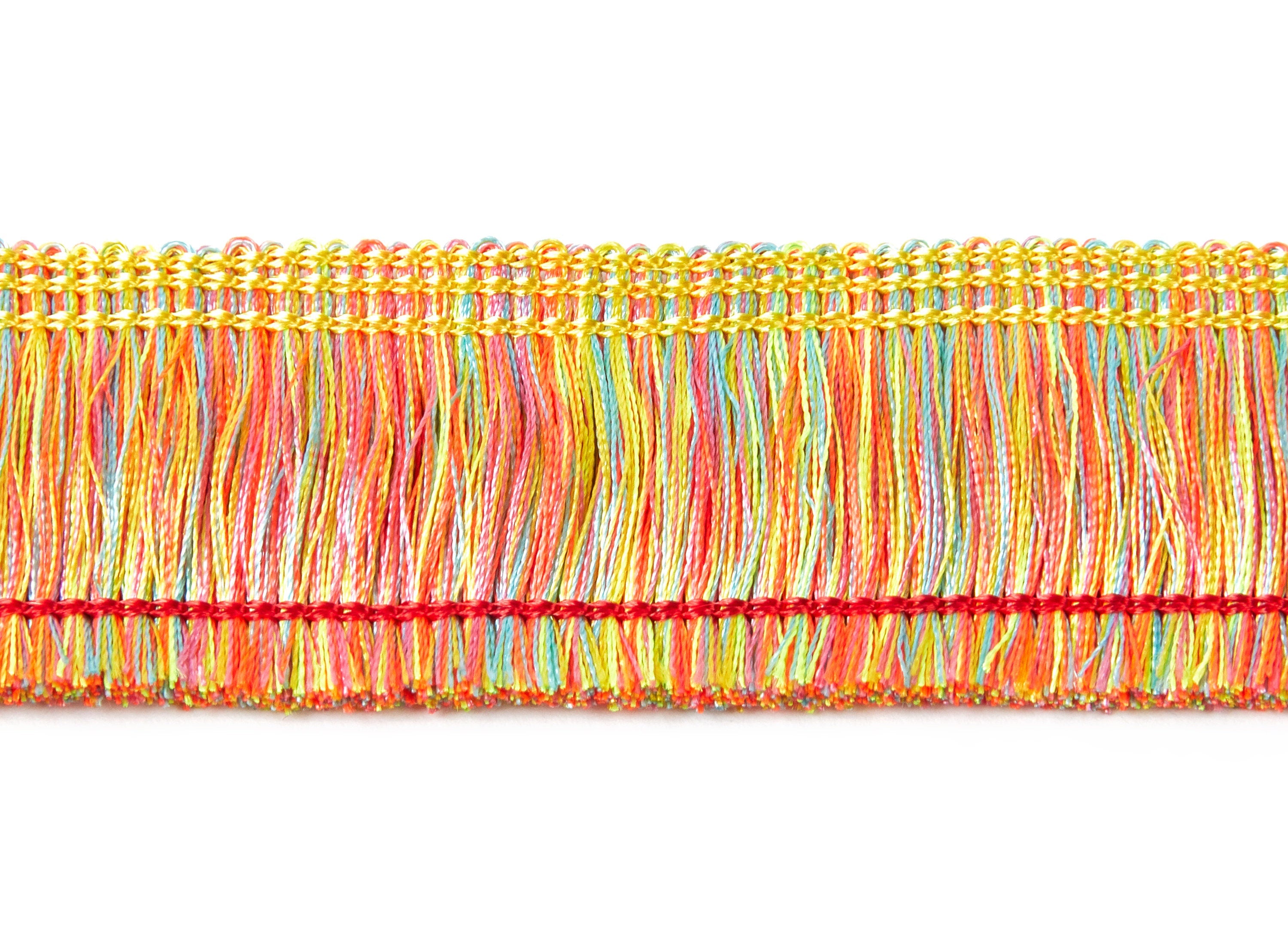 Tassel Fringe Trim - Chainette Fringe - Cotton Tassel Trim - Dress Fringing Tassels - Jewelry Accessories - 25x3mm - RS1025 - DOMEDBAZAAR