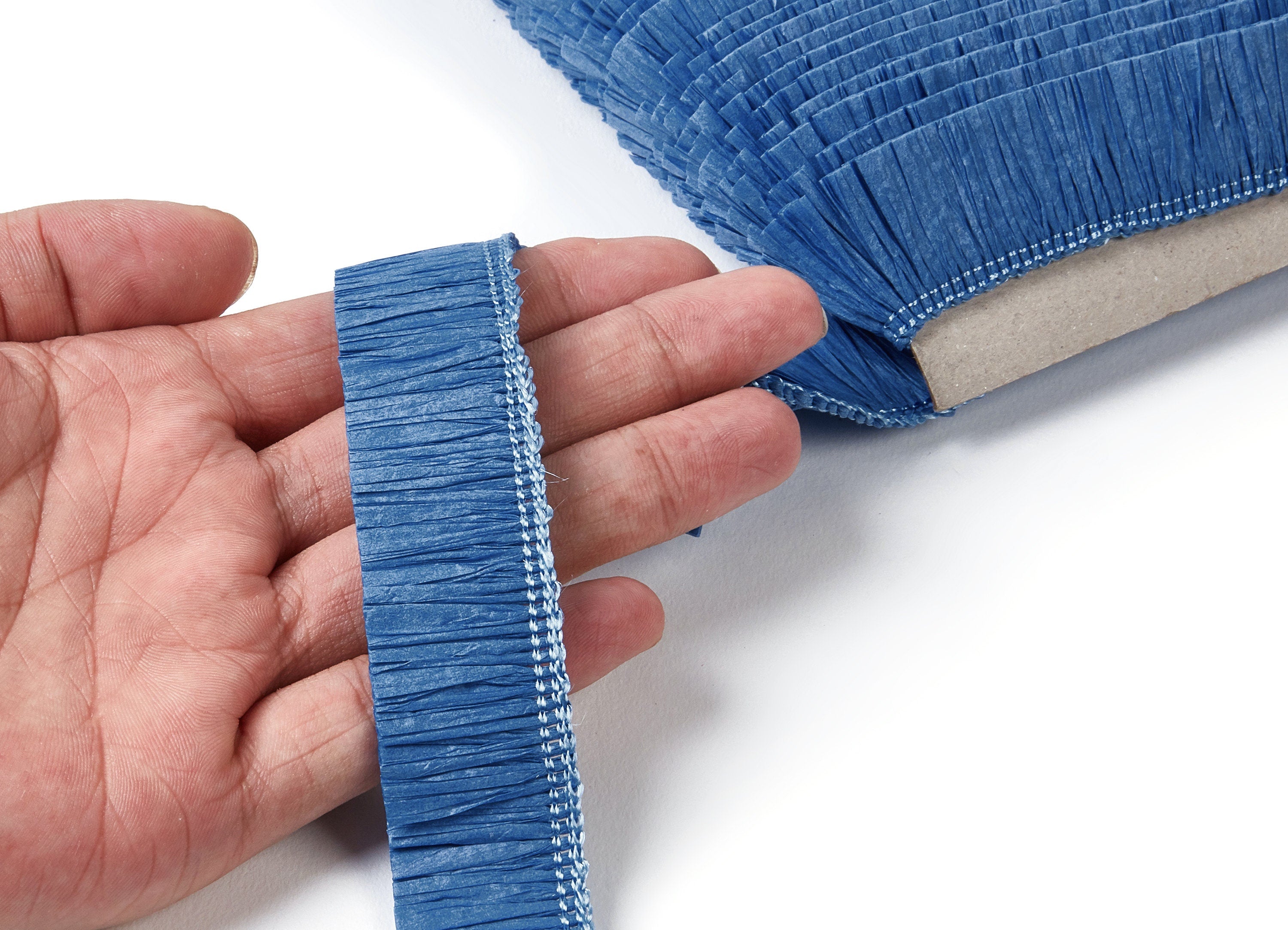 Raffia Tassels Strip - Natural Raffia Grass - Raffia Tassels Skirt - Jewelry Accessories - Earring Findings - 25x2.8mm - RS1013 - DOMEDBAZAAR