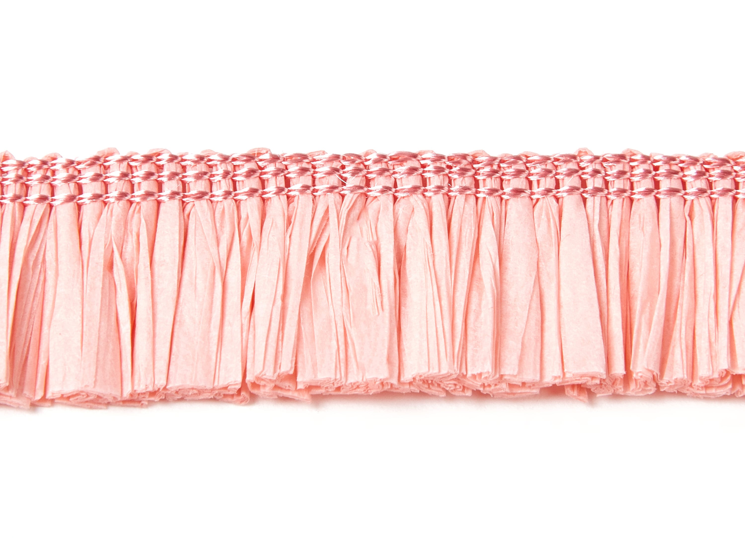 Raffia Tassels Strip - Natural Raffia Grass - Raffia Tassels Skirt - Jewelry Accessories - Earring Findings - 25x2.8mm - RS1015 - DOMEDBAZAAR