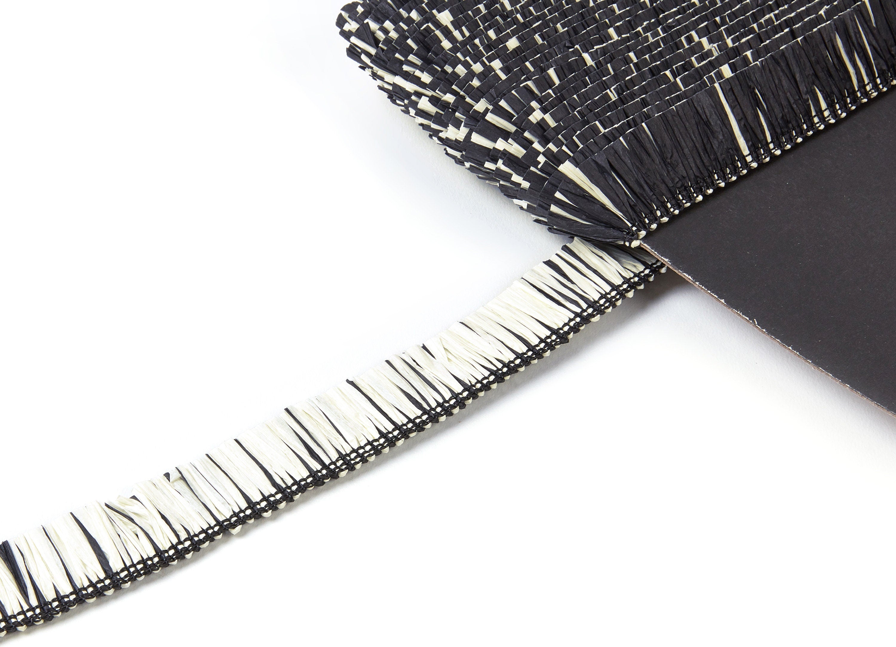 Raffia Tassels Strip - Natural Raffia Grass - Raffia Tassels Skirt - Jewelry Accessories - Earring Findings - 25x2.8mm - RS1004 - DOMEDBAZAAR