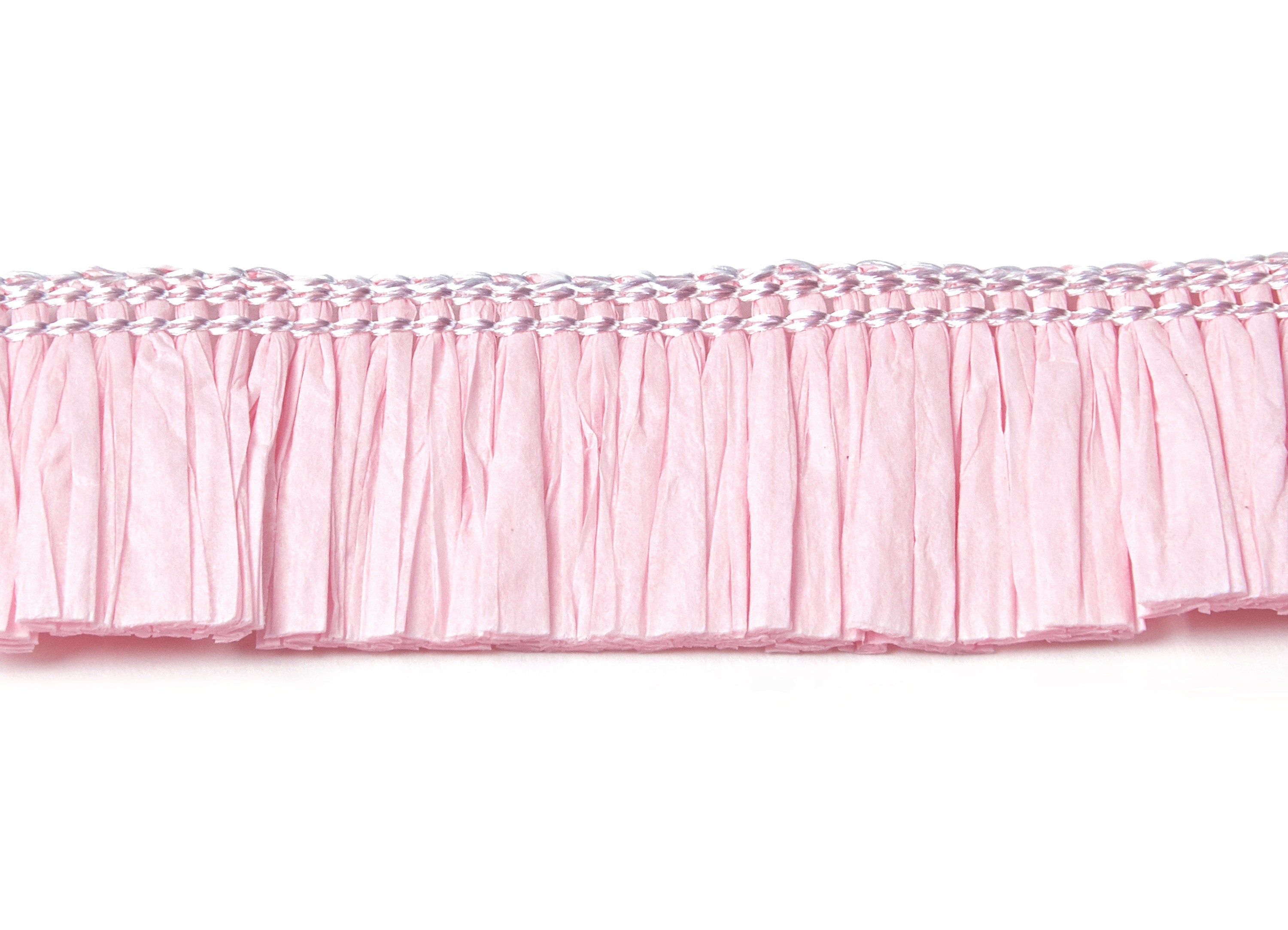 Raffia Tassels Strip - Natural Raffia Grass - Raffia Tassels Skirt - Jewelry Accessories - Earring Findings - 25x2.8mm - RS1009 - DOMEDBAZAAR