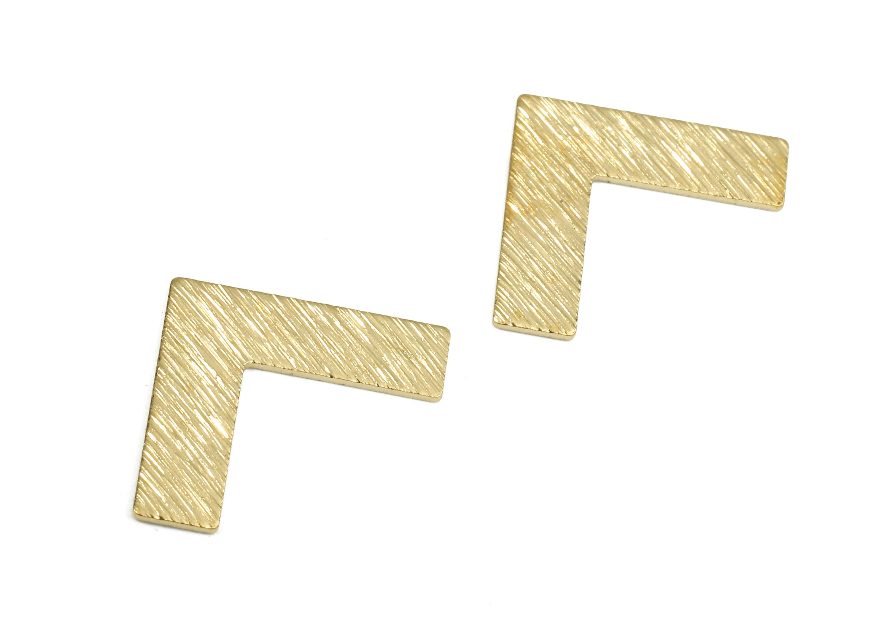 Brass Arrow Charms- Raw Brass Texture Arrow Pendant- Brass Arrow Tag - Brass Textured Tag - Brass Findings - 19.43x12.54x0.7mm - PP2521 - DOMEDBAZAAR